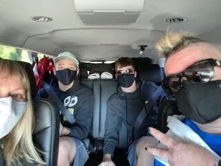 Ride to PDX courtesy of our friends at Lucky Transportation. Thanks Gregg!!