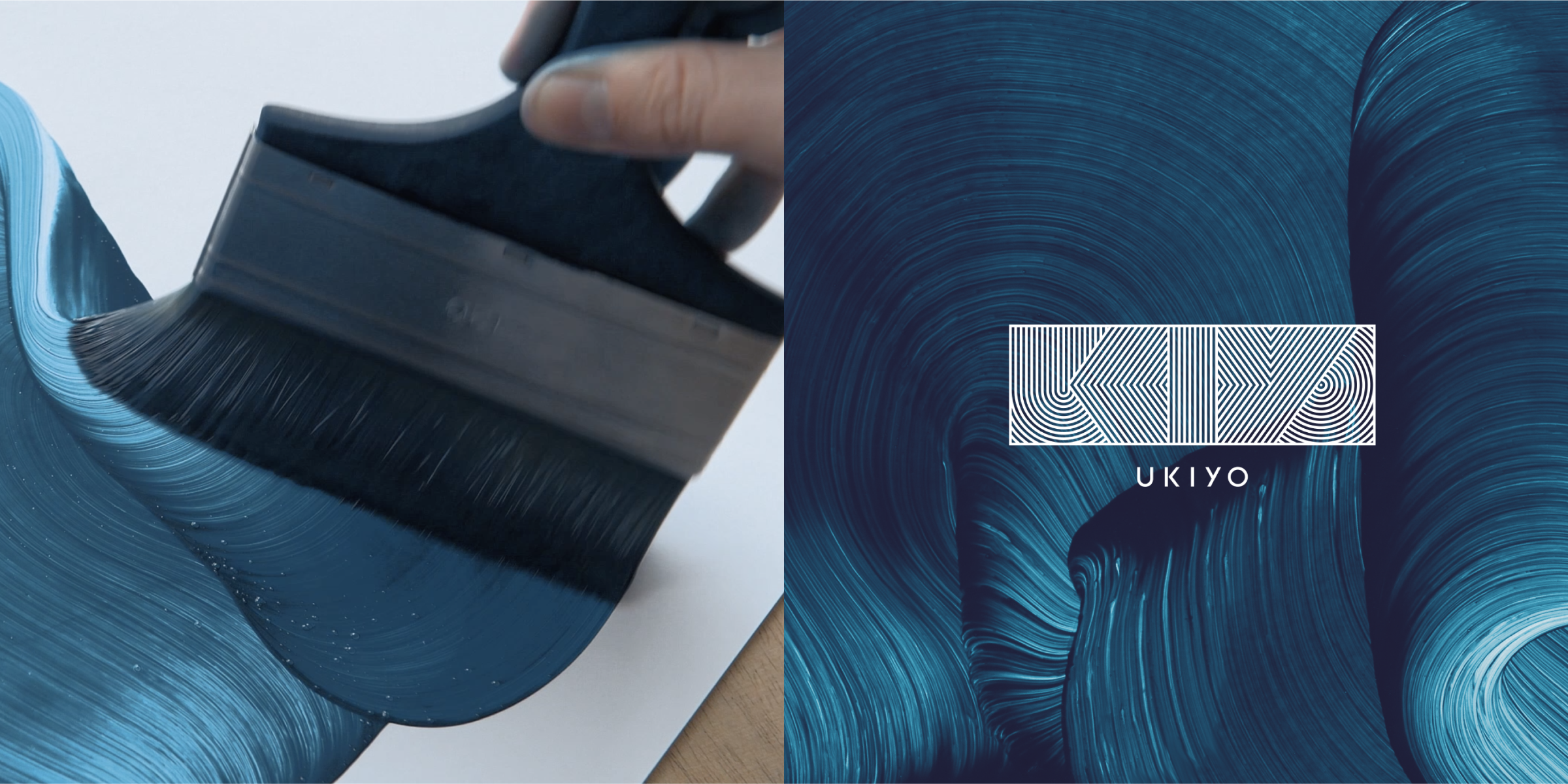 UKIYO Brandworld - Oil Paint on Gloss by Hawk & Handsaw