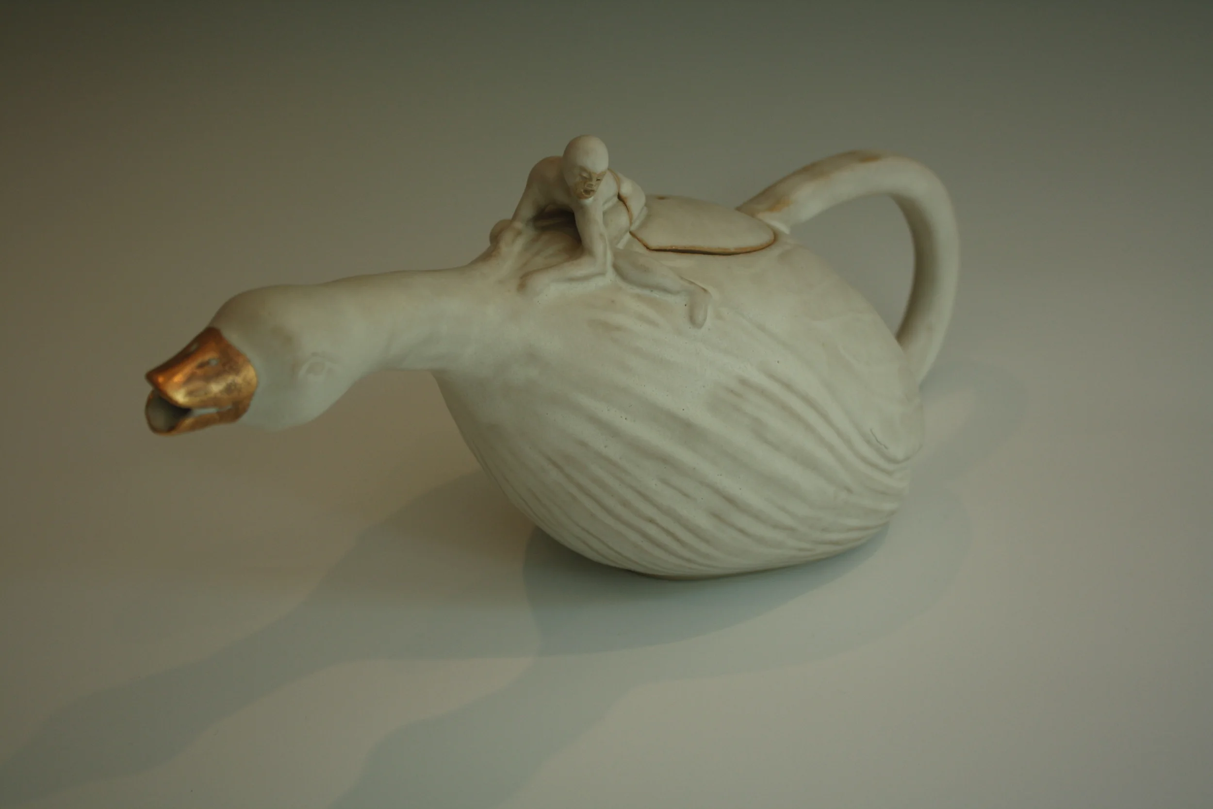 Boy and Goose Teapot 2013/4