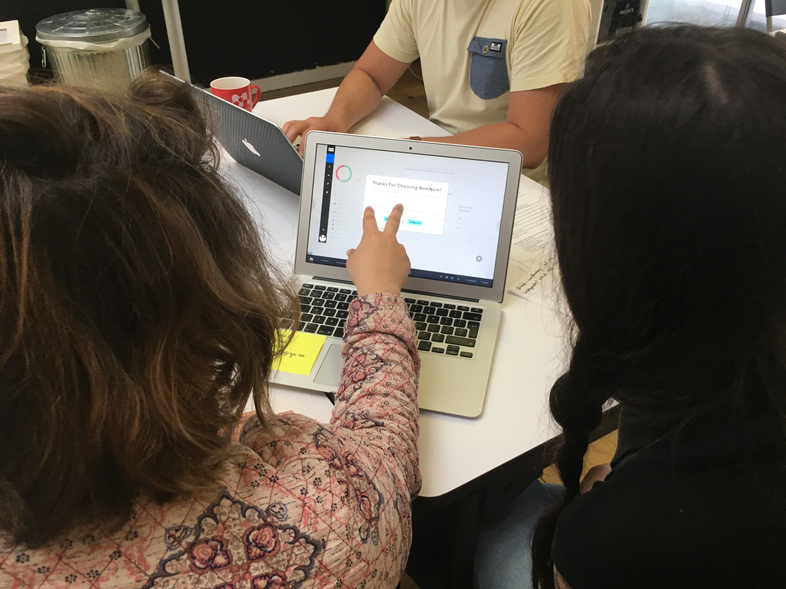 User testing