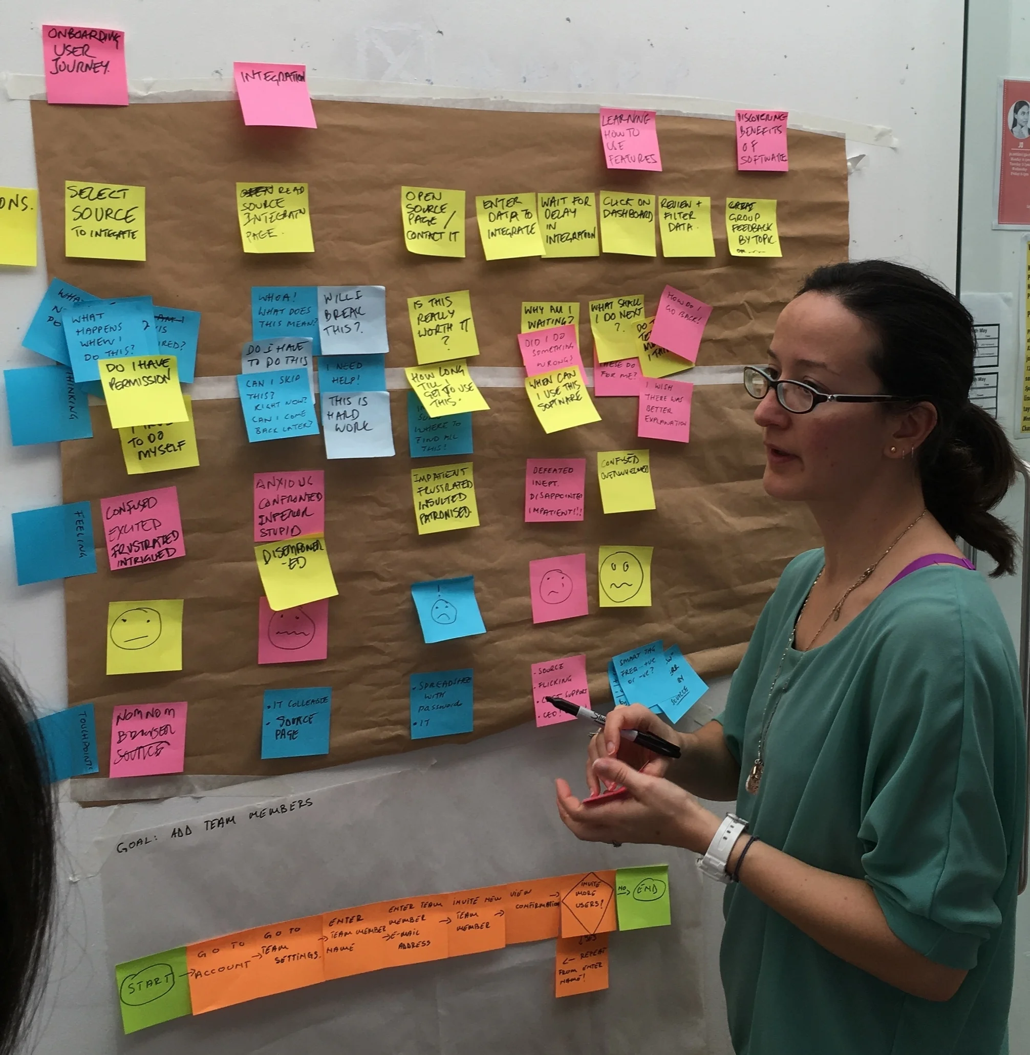 Experience mapping the user journey without onboarding
