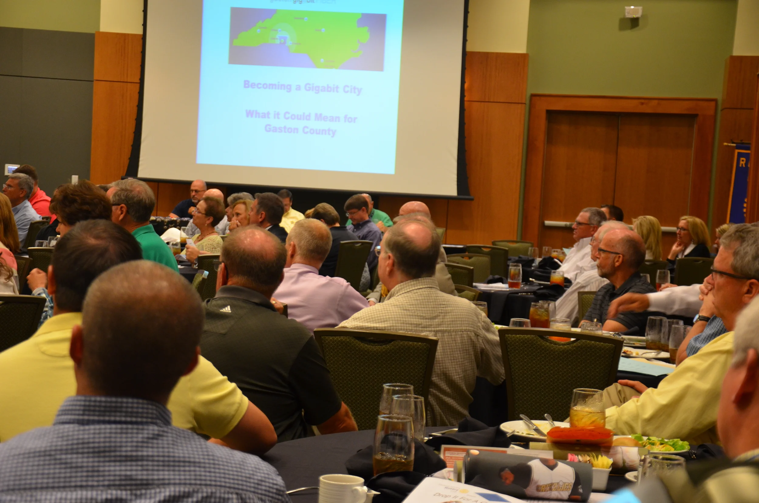 Gastonia East Rotary meeting June 1, 2015.
