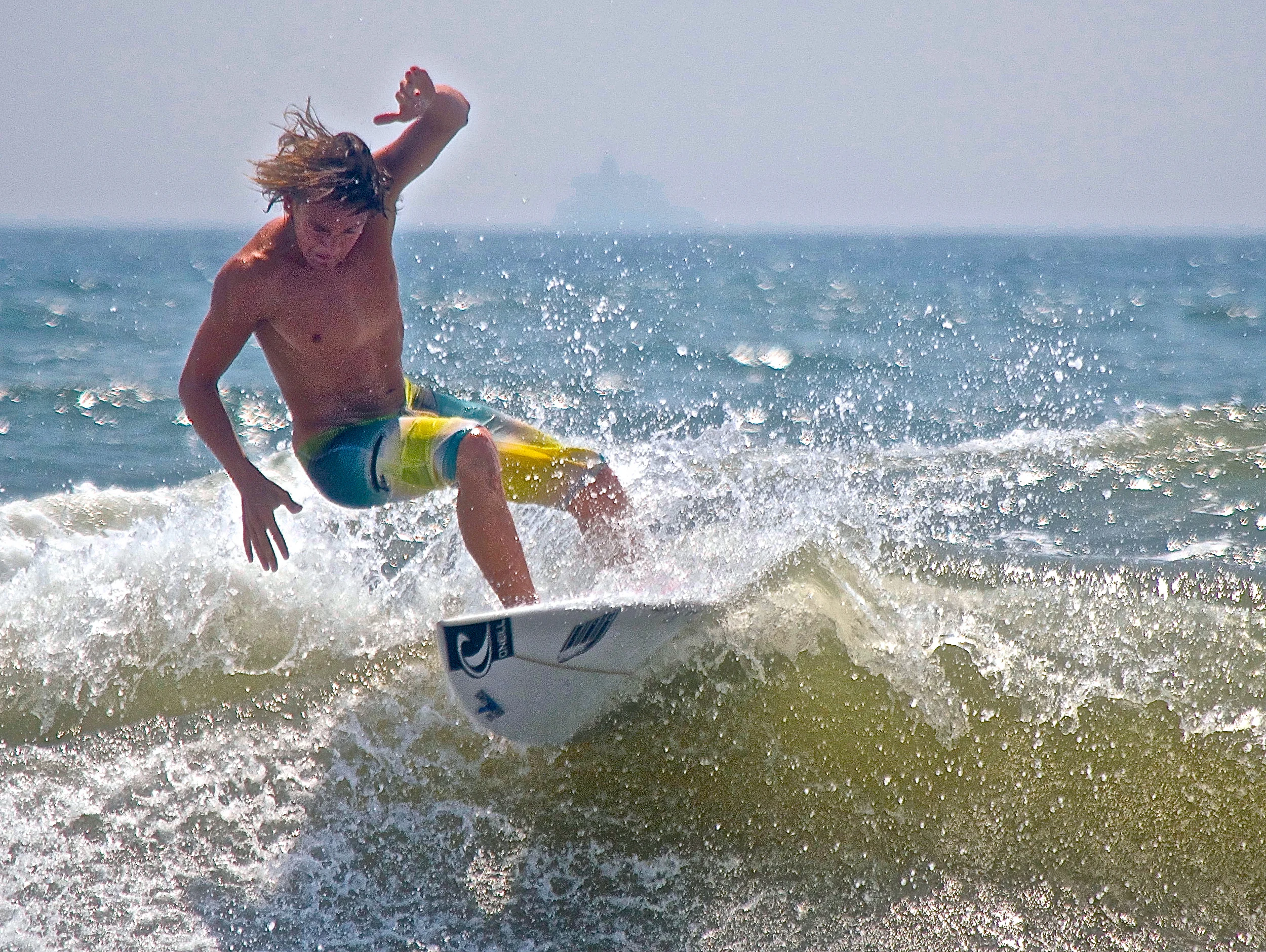Teen Surfer