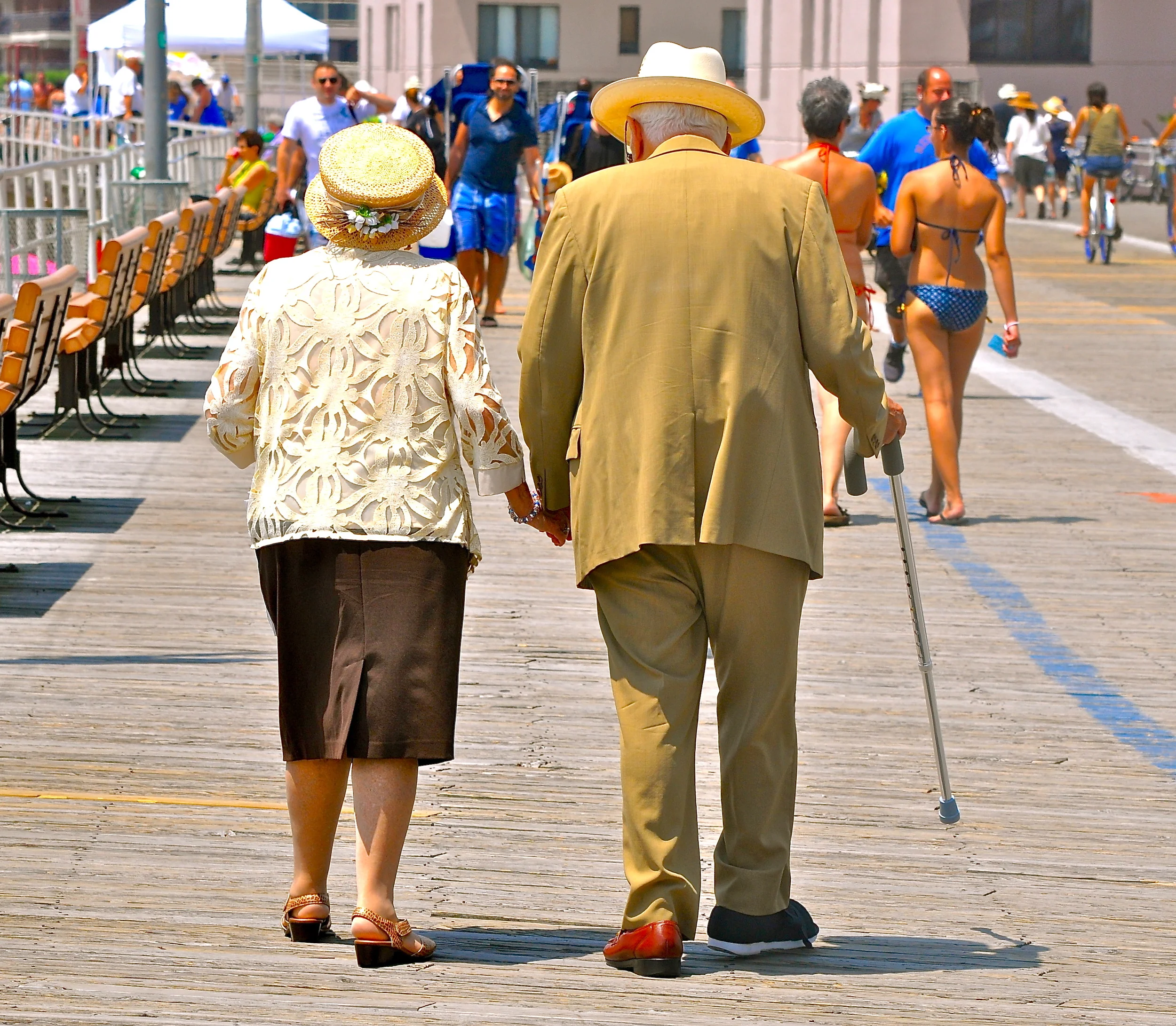 Boardwalk Couple