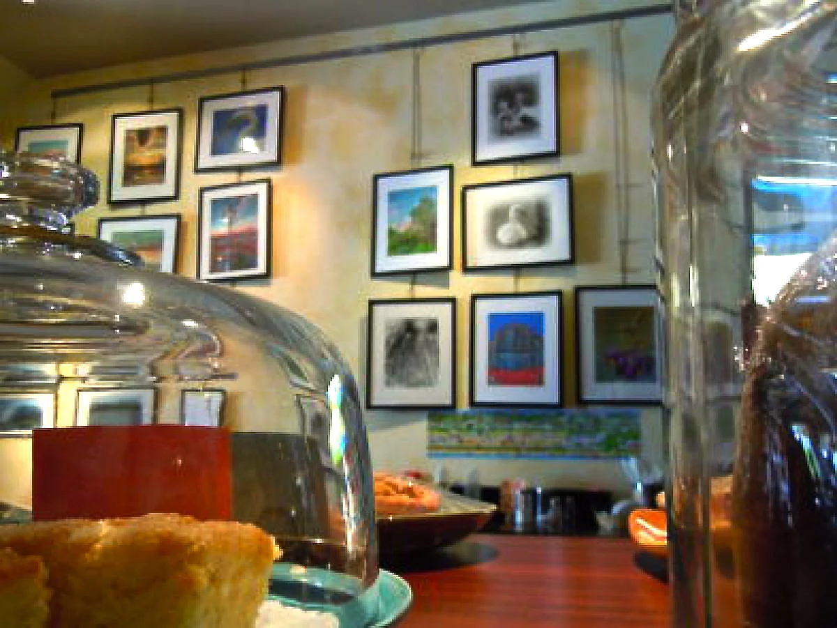 The Coffee Nut is one of several business in Long Beach NY that display the work of local artists and photographers. (Photo: Joseph Kellard)