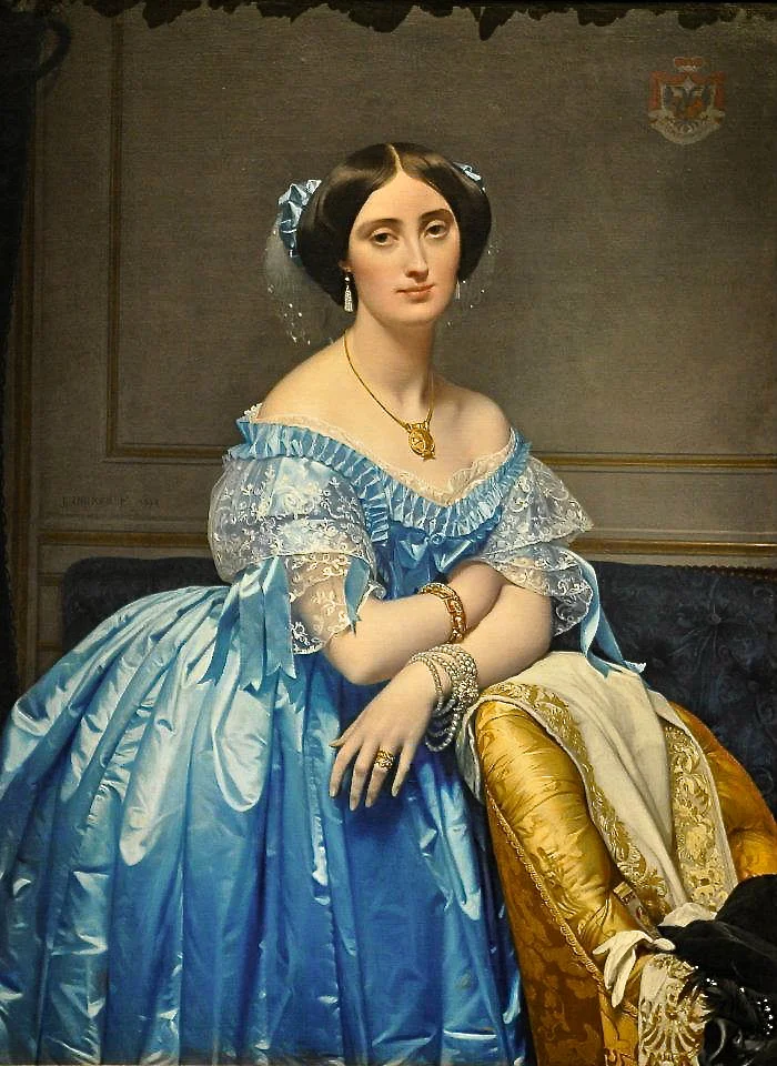 Princess Albert de Broglie by Ingres