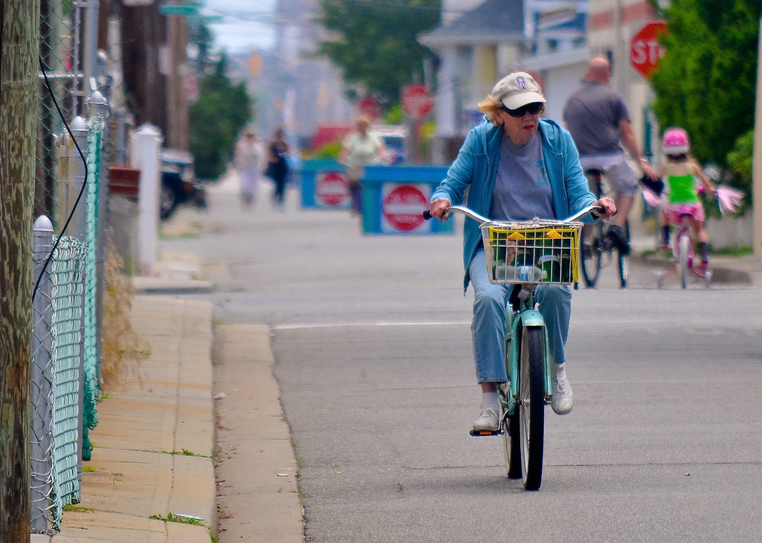 Biker w/Basket