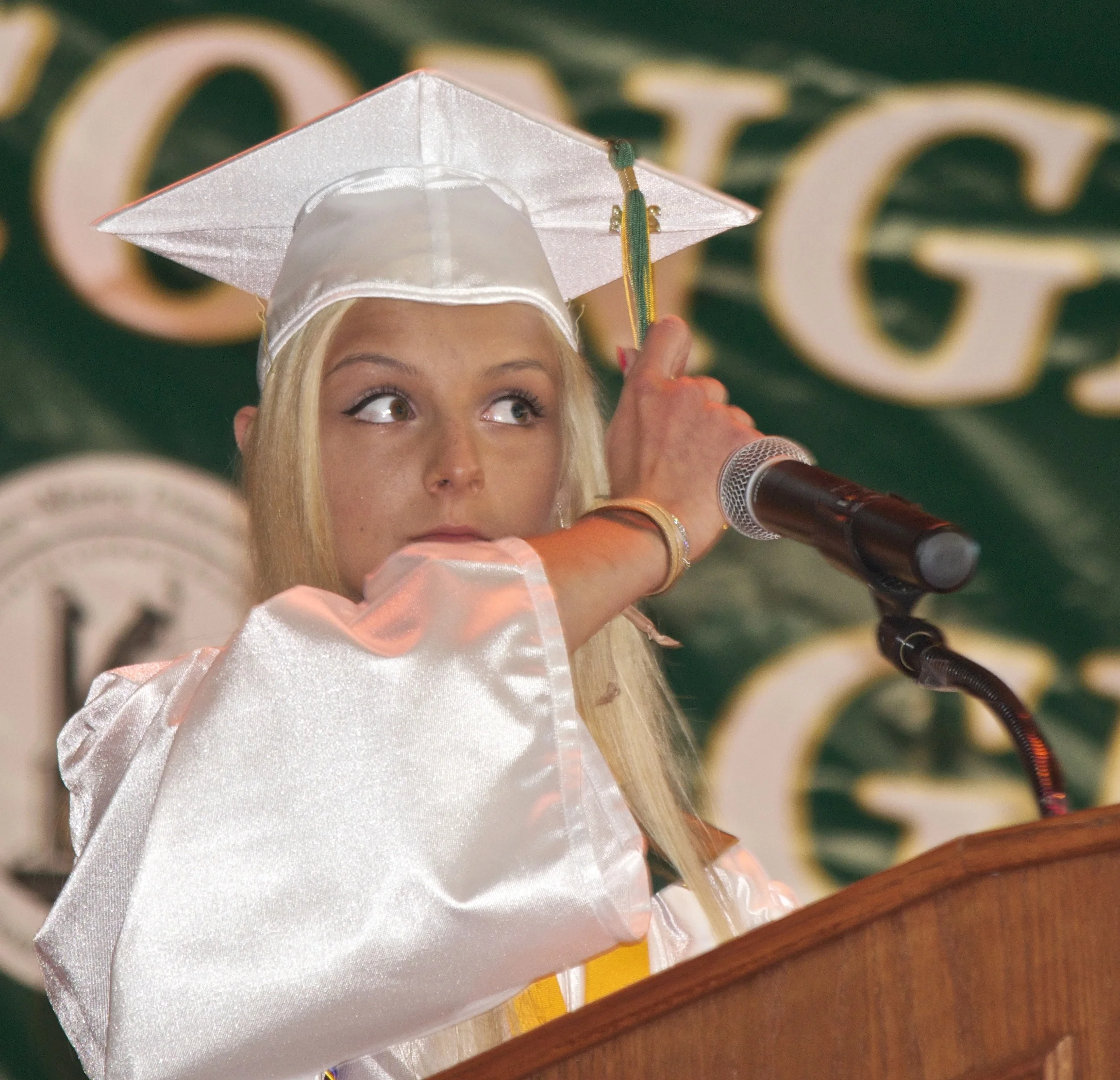  A graduate of Bishop McGann-Mercy Diocesan High School in Riverhead, New York.&nbsp; 