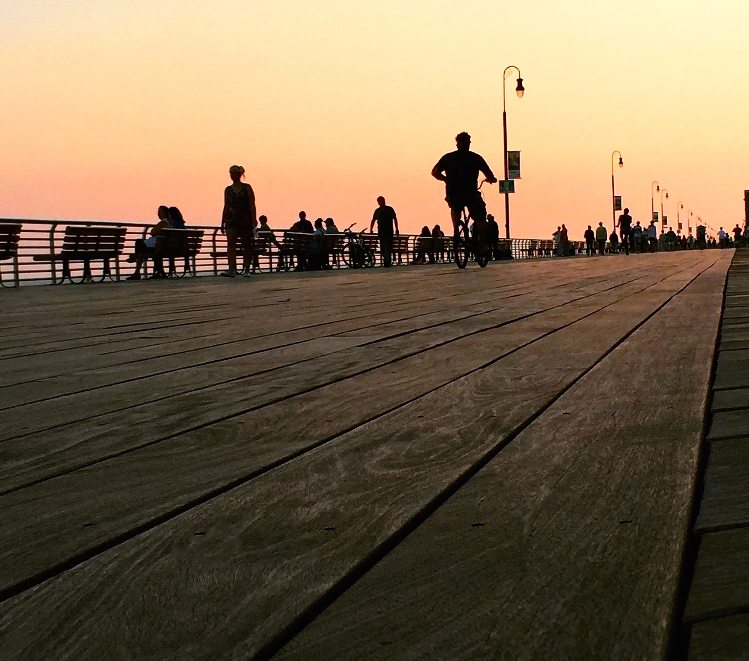 Dusk on Boardwalk