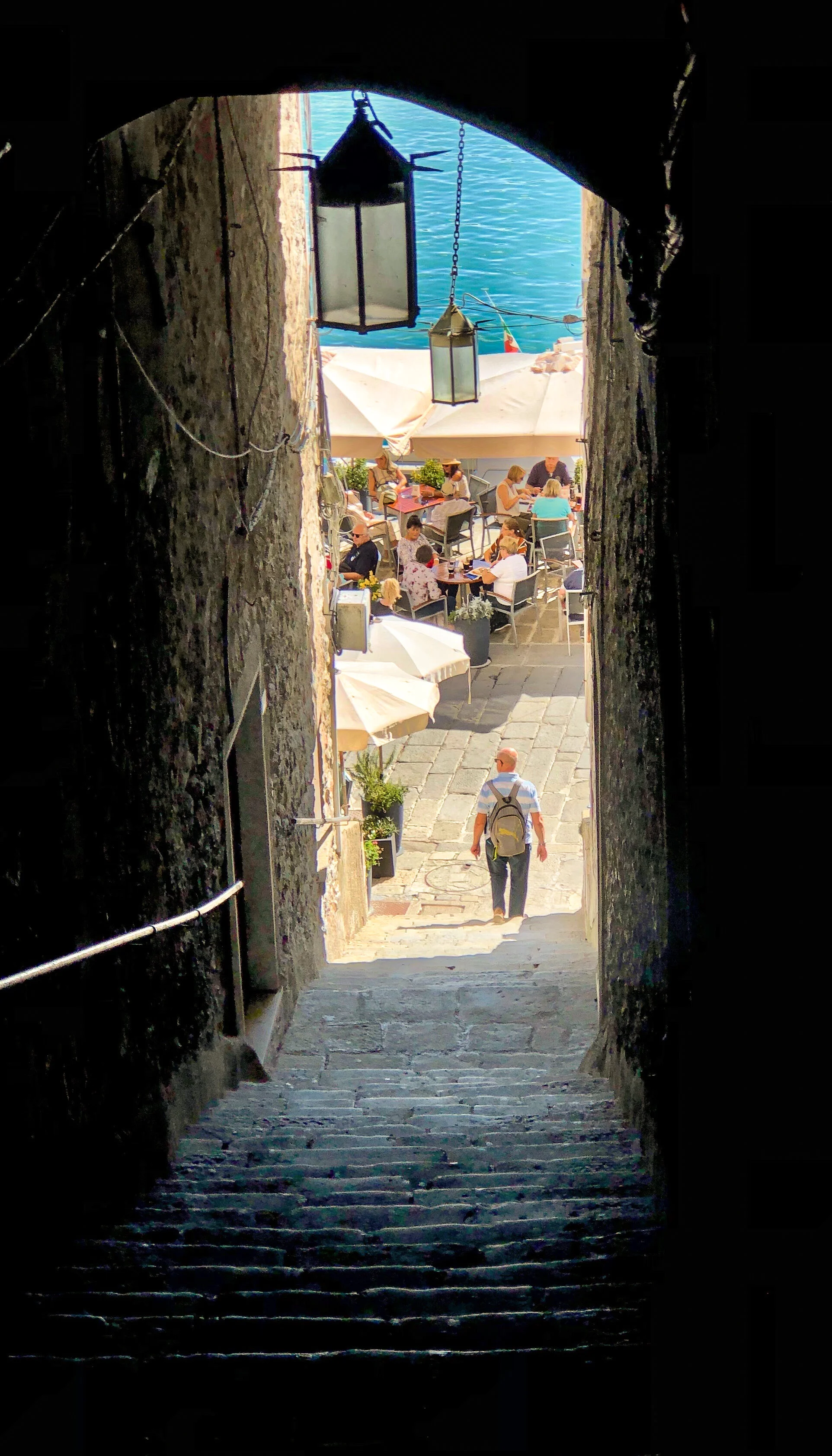 Steep Stairs, Porto Venere