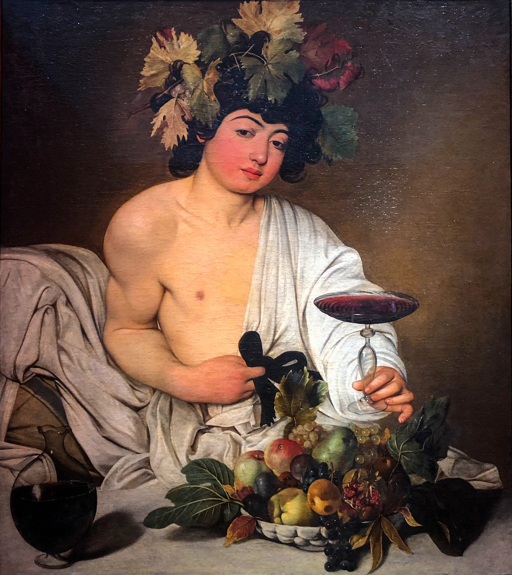 Bacchus by Caravaggio
