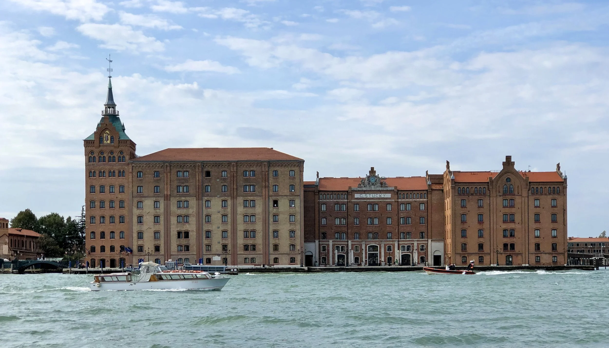  The Hilton Molino Stucky is a former flour mill  on Giudecca Island on the Giudecca Canal in Venice.  *************************  (Photo: © Joseph Kellard/kellardmedia.com 
