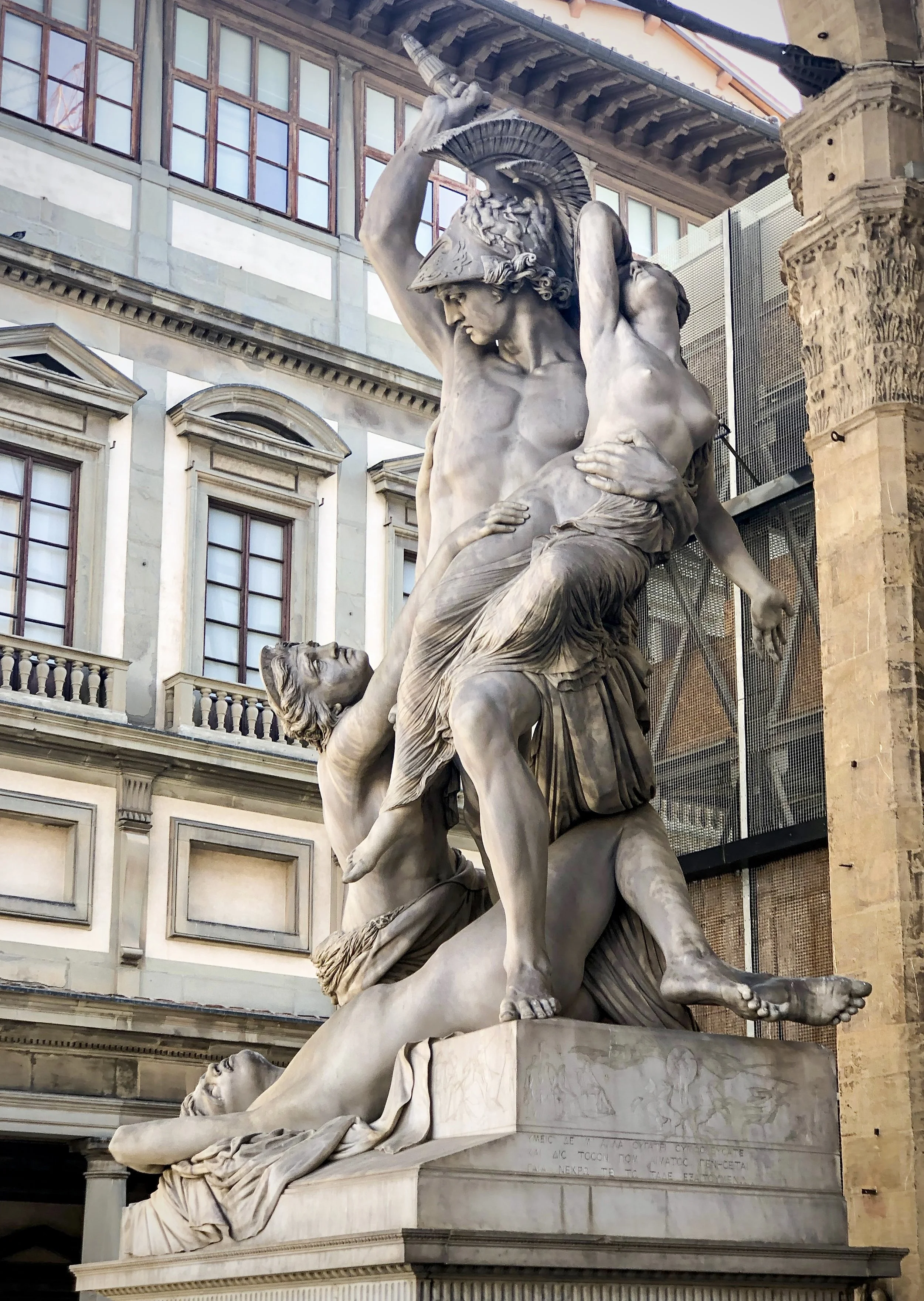The Abduction of Polyxena by Achilles by Pio Fedi