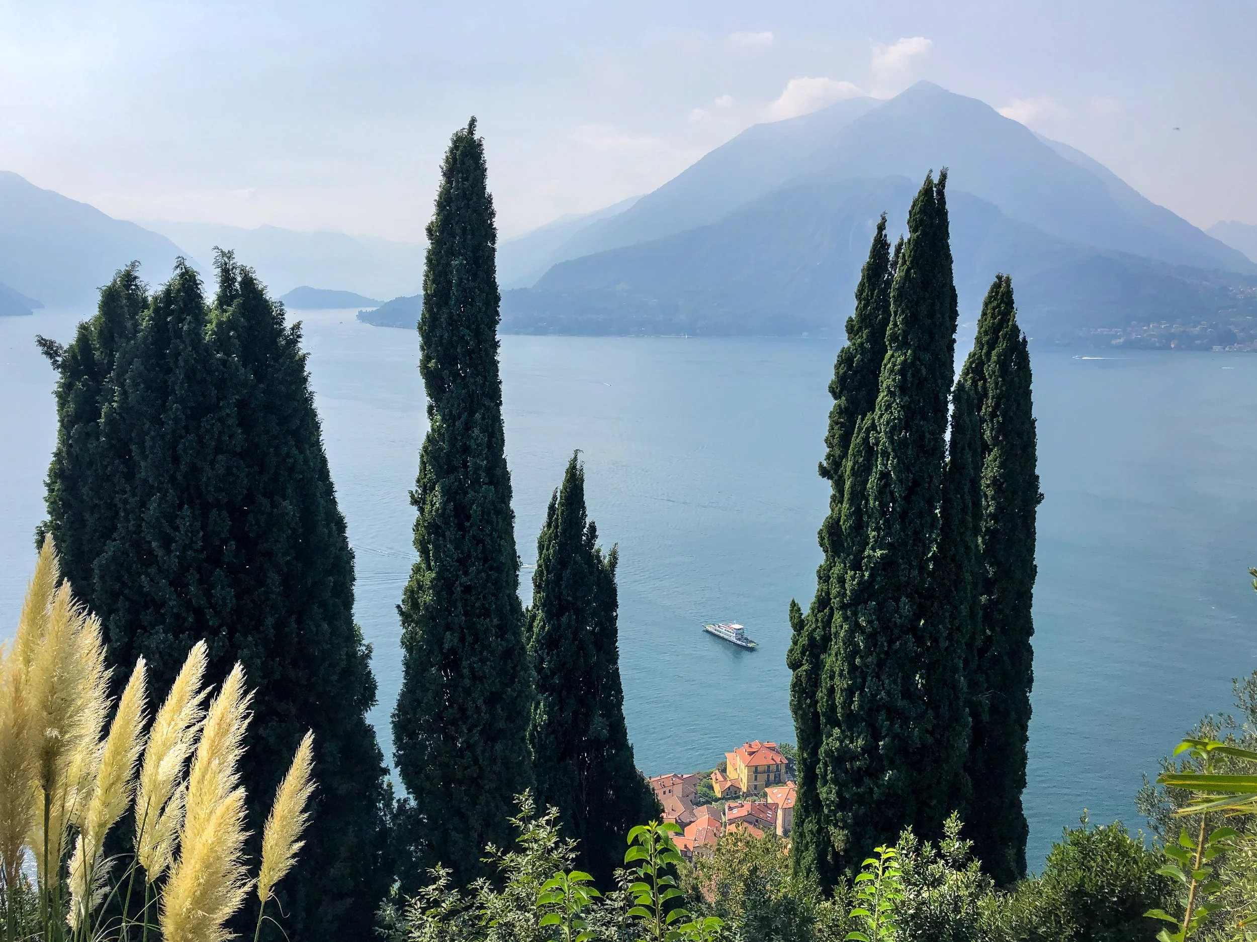  A view of Lake Como from Vezio  Castle in Varenna, Italy. I hiked up a mountain  path and climbed to the top of the medieval  structure to get this shot.    (Photo: © 2019 Joseph  Kellard/kellardmedia.com 