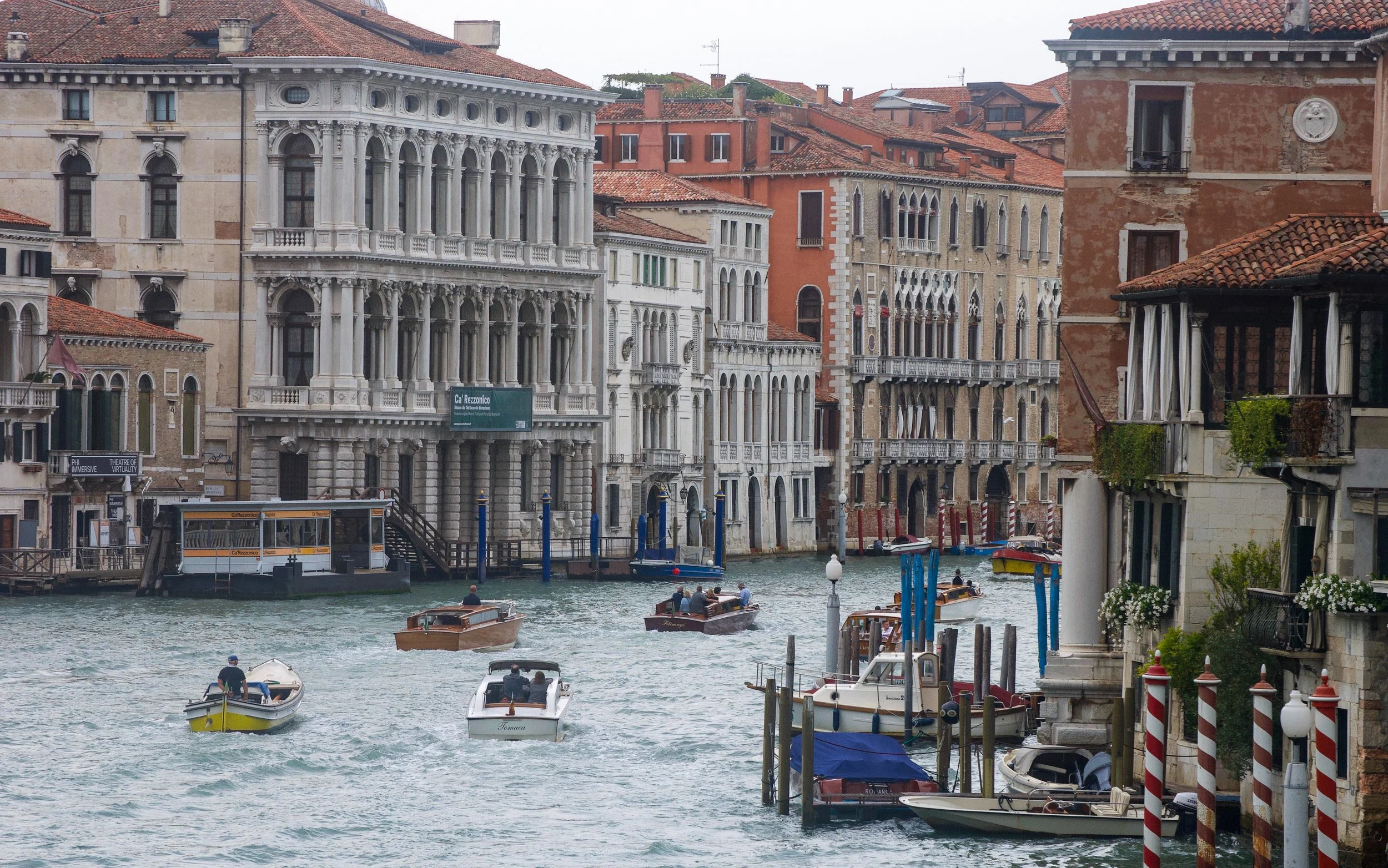  Boats cruise the Grand Canal in Venice.  ************************************  (Photo: © Joseph Kellard/kellardmedia.com) 