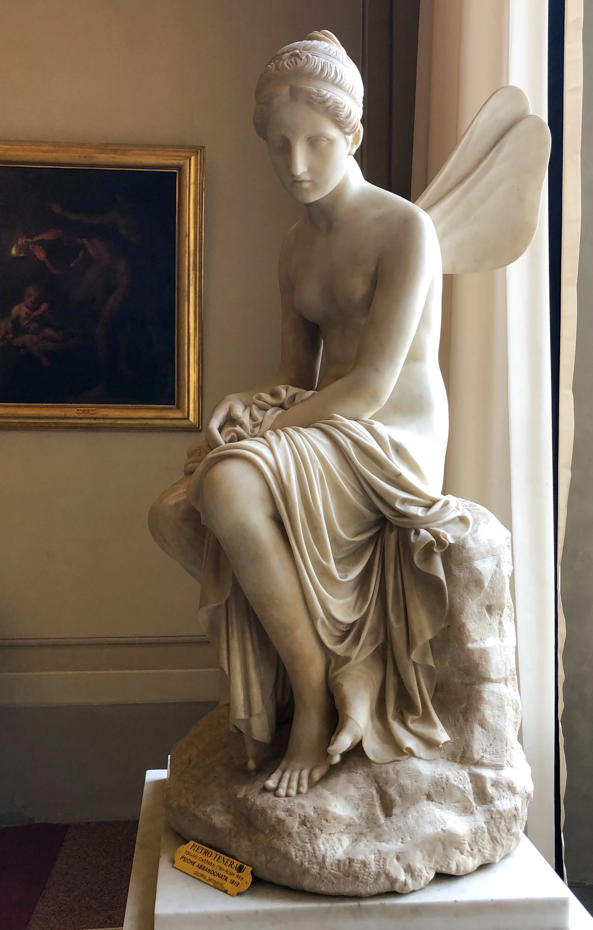  Psyche Abandoned by Pietro Tenerani 