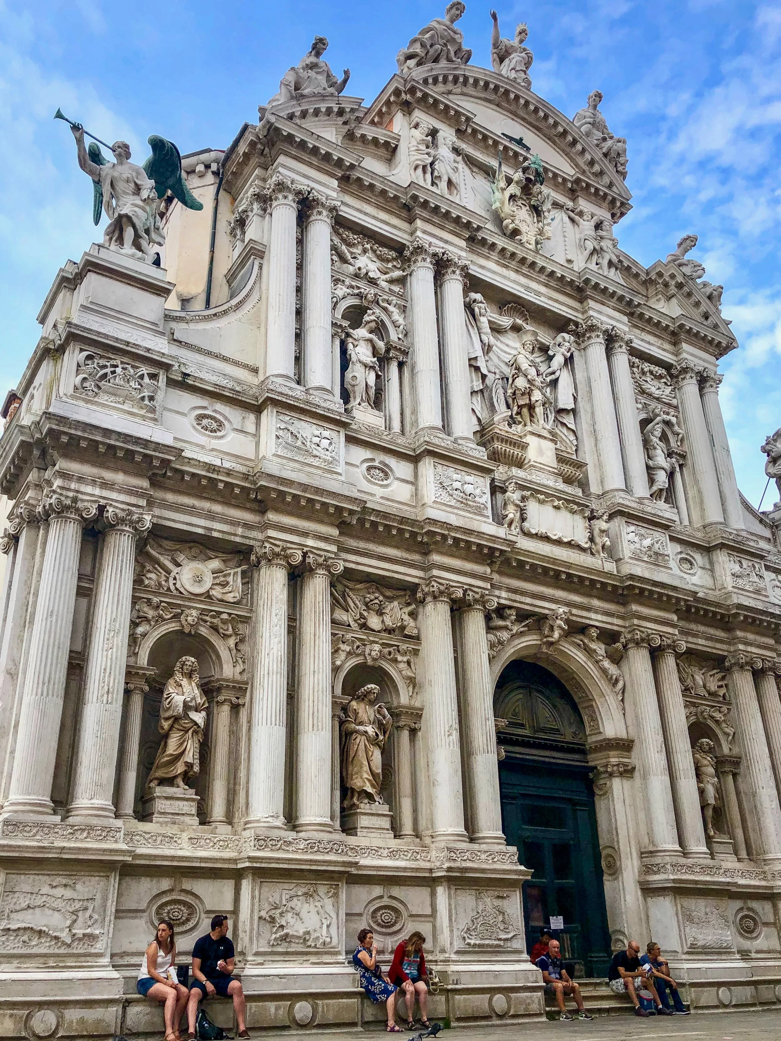  Chiese di Santa Maria del Giglio or the Church of Santa Maria Zobenigo in Venice. 