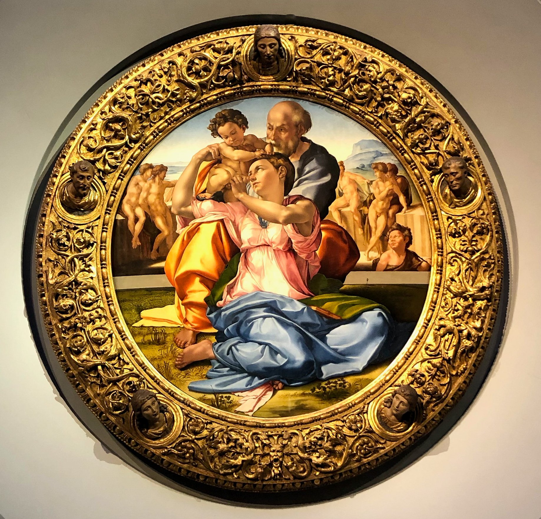 The Holy Family with St. John by Michelangelo Buonarroti