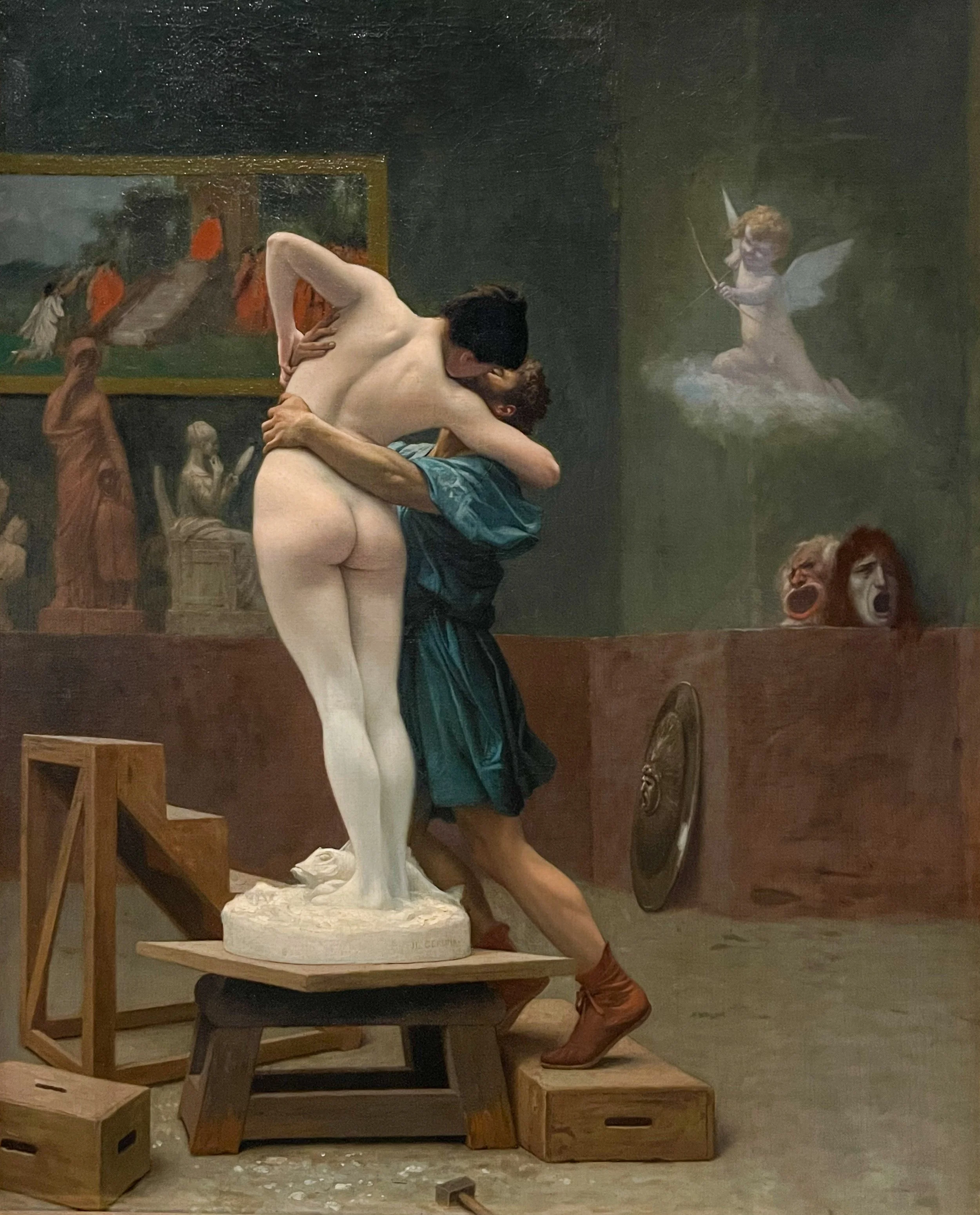 Pygmalion and Galatea by Jean-Léon Gérôme