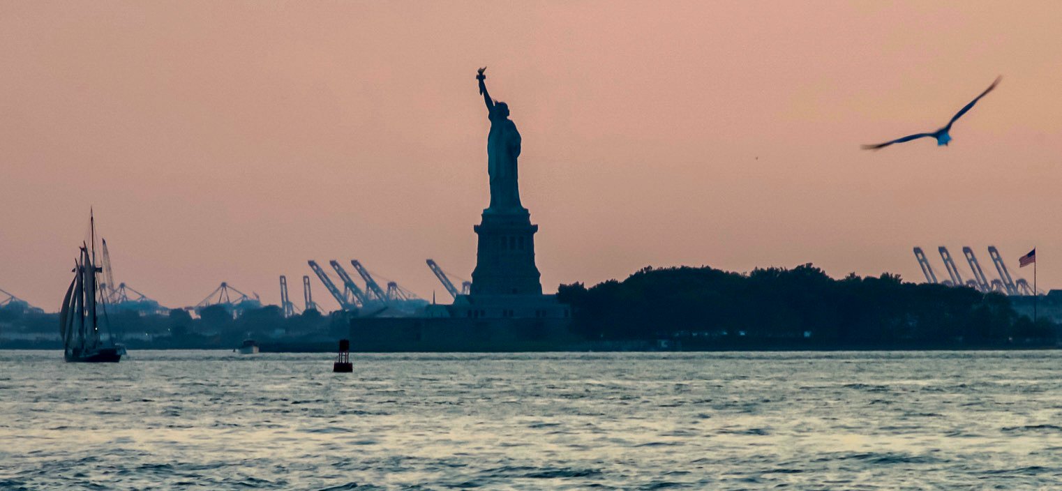 Lady Liberty in Pink