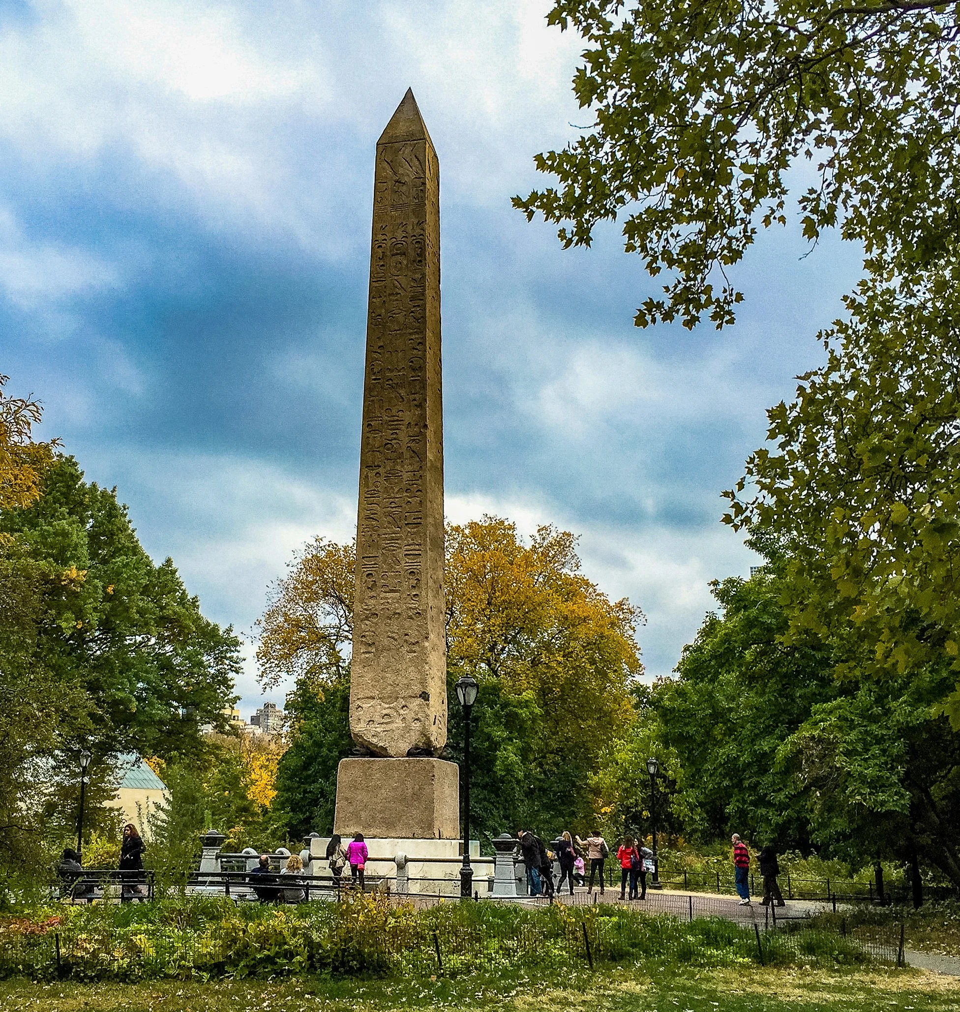  Cleopatra’s Needle is an ancient Egyptian obelisk in New York’s Central Park.  