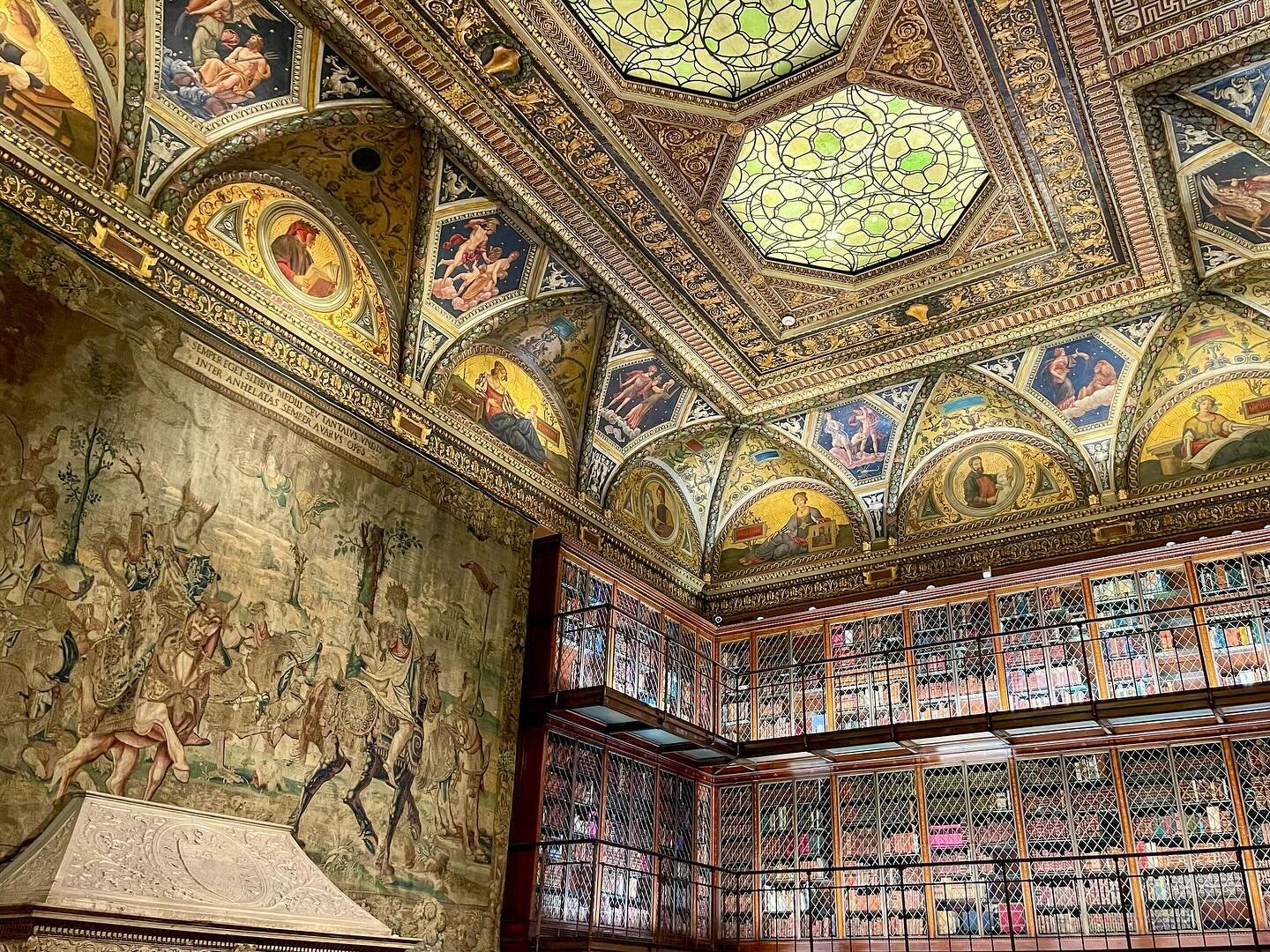 The Morgan Library was built alongside J. Pierpont Morgan&rsquo;s home on Madison Avenue and 36th Street in Manhattan from 1902-1906. Today, the prominent investment banker&rsquo;s library is a museum that holds his rare printed books, Bibles and ori