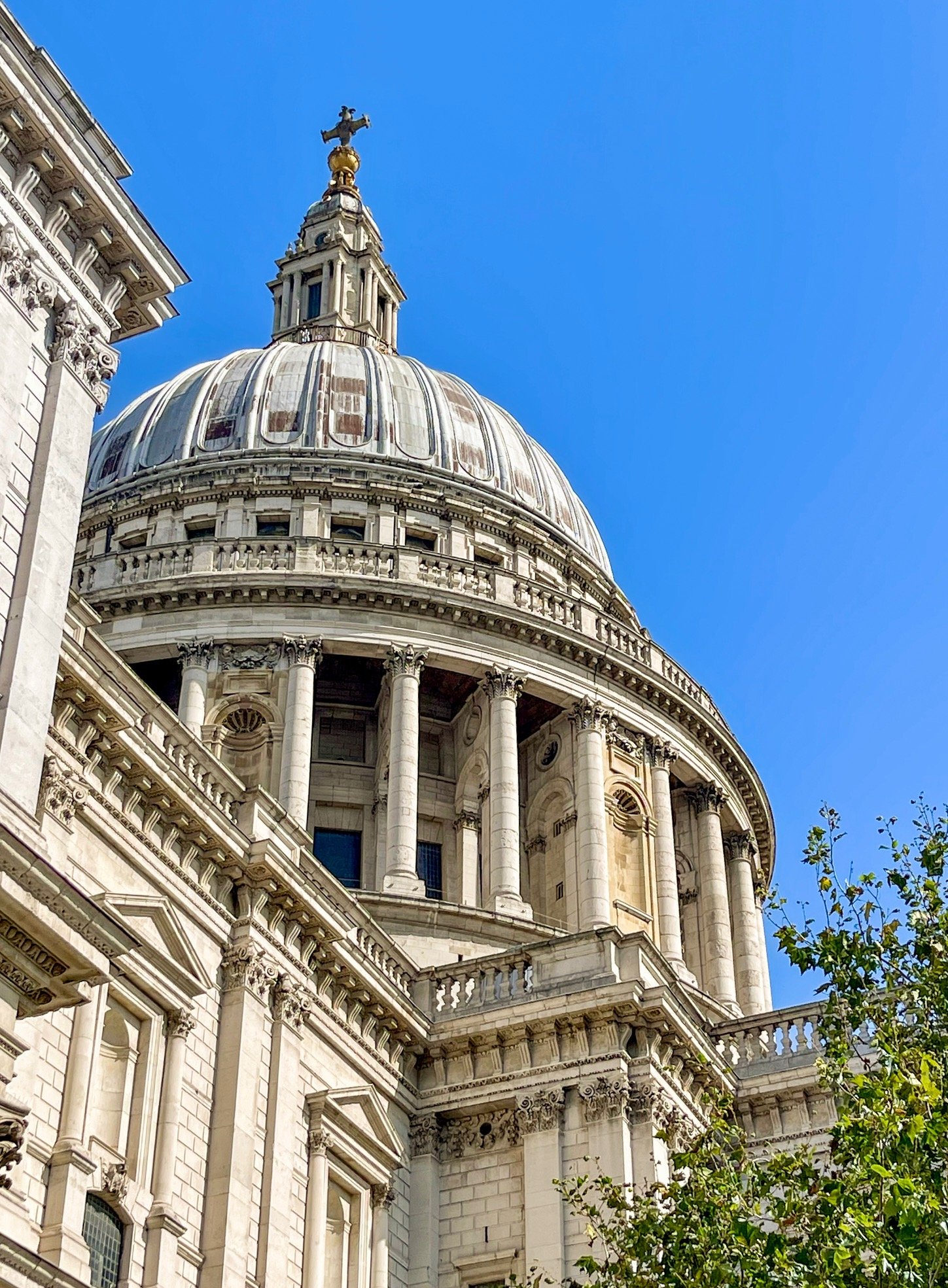 The dome of St. Paul’s Cathedral is among the most iconic sights of the London skyline.
The famous cathedral atop Ludgate Hill, the fifth built on that site since St. Paul’s founding in 604 AD, was constructed after the previous church was destroy