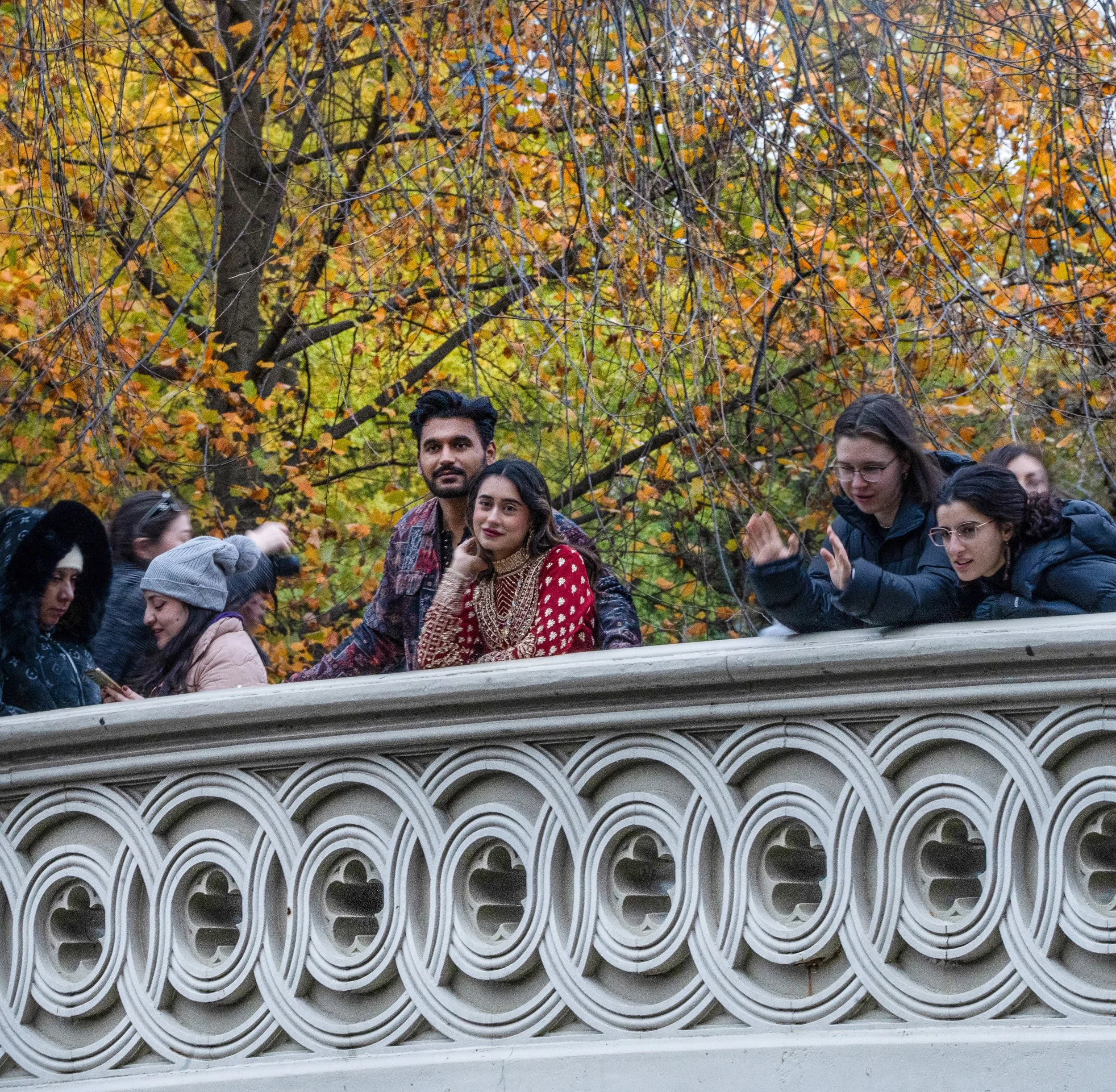 @ @ Indian couple_Bow Bridge..jpg