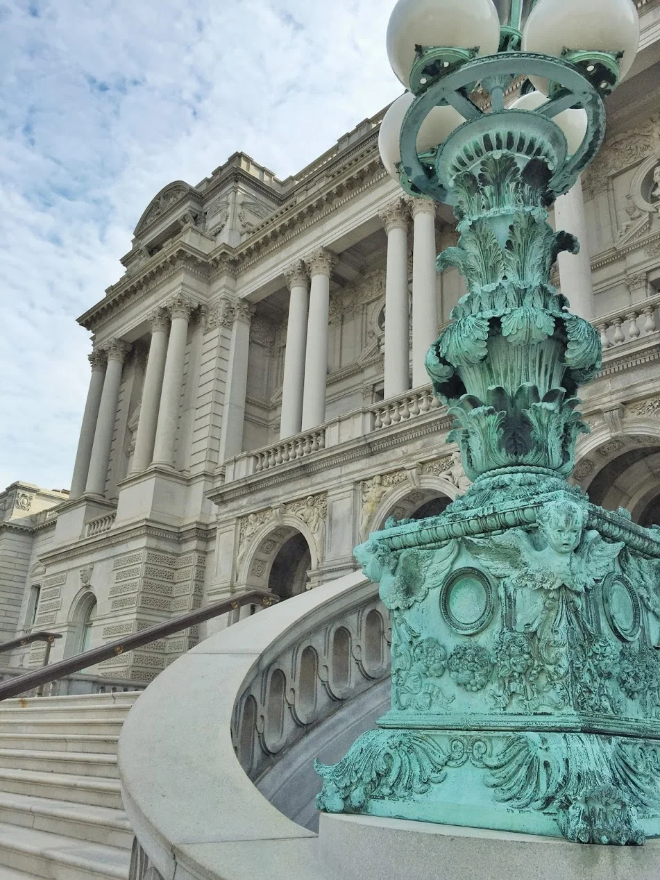 Library of Congress steps, Washington, D.C.