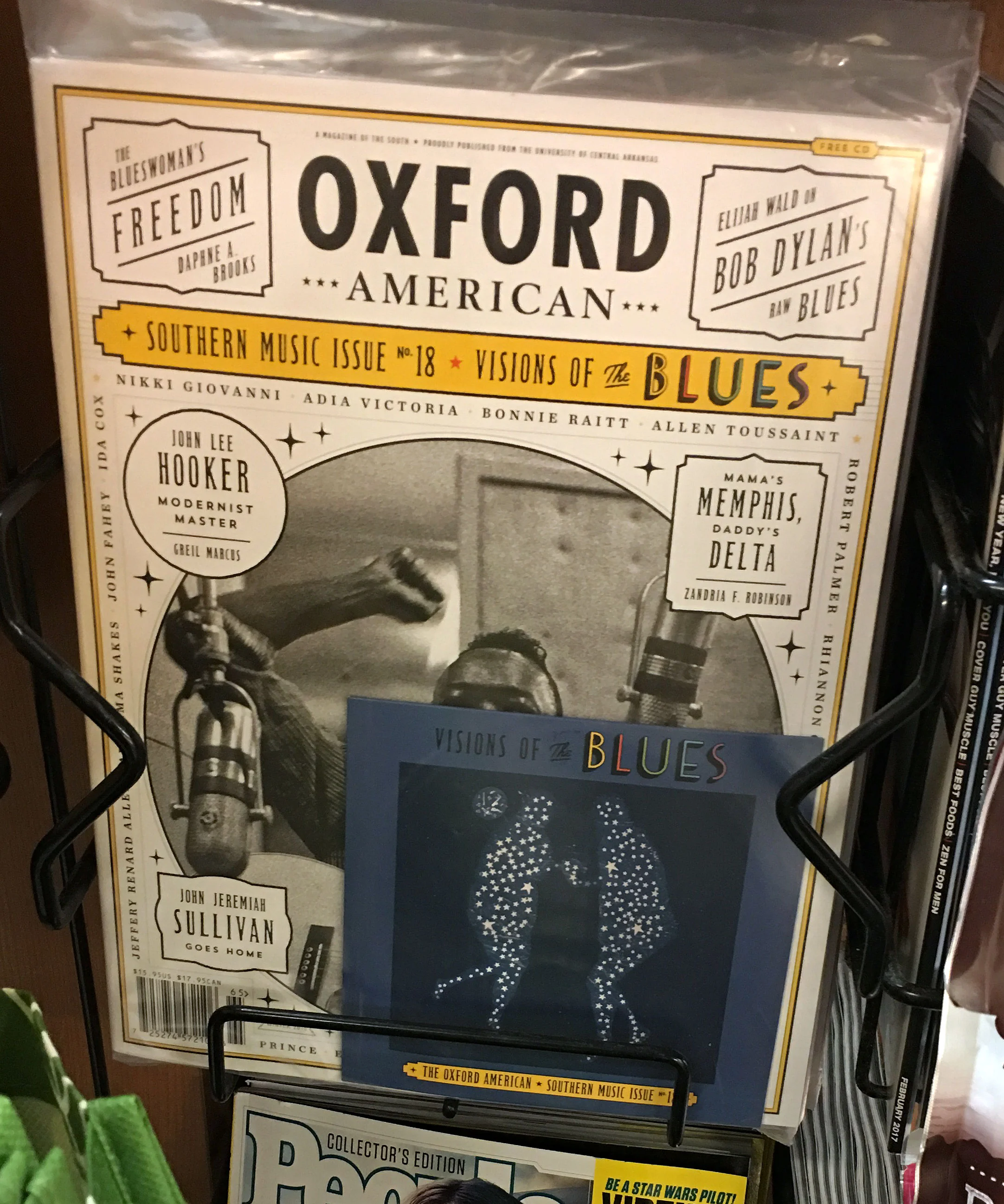 The new issue in the wild at our local Whole Foods.