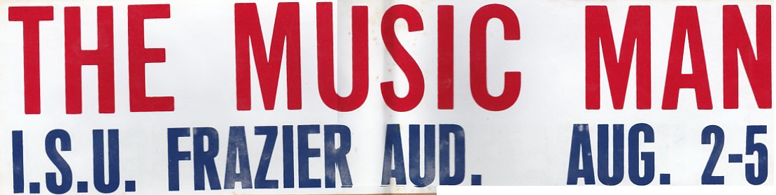 Bumper sticker for The Music Man