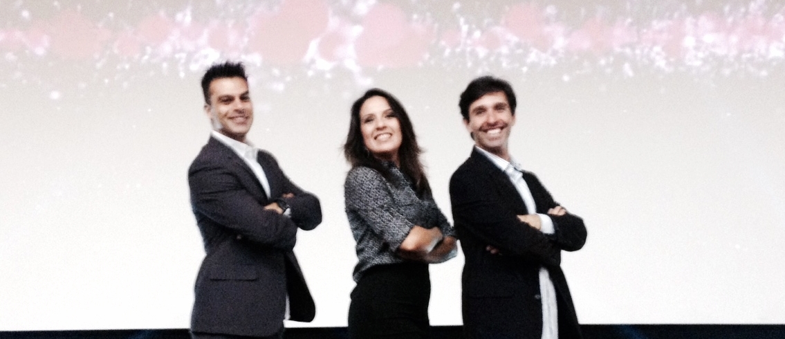 Telefonica VIVO - trio de apresentadores