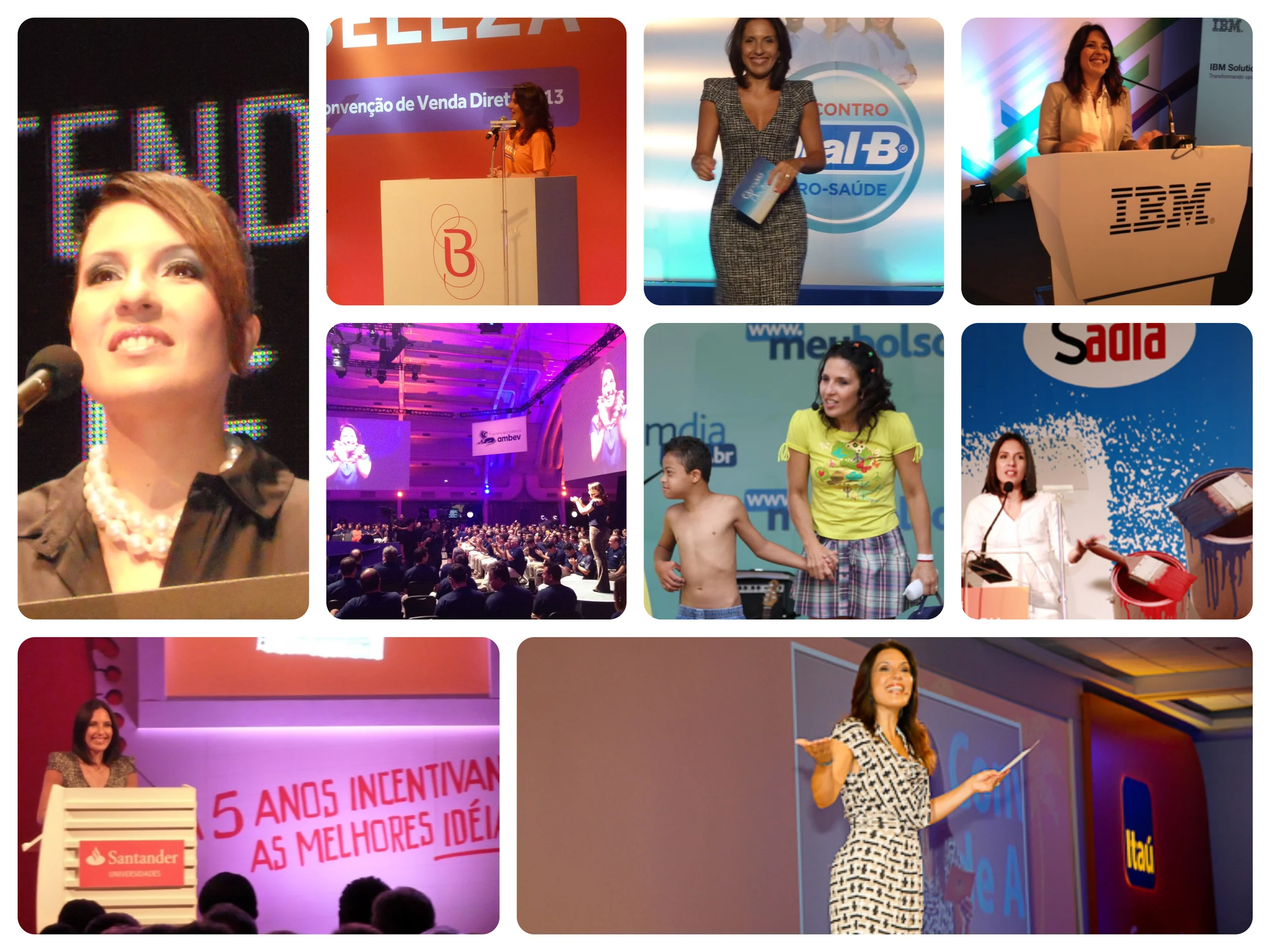 + de 500 eventos apresentados