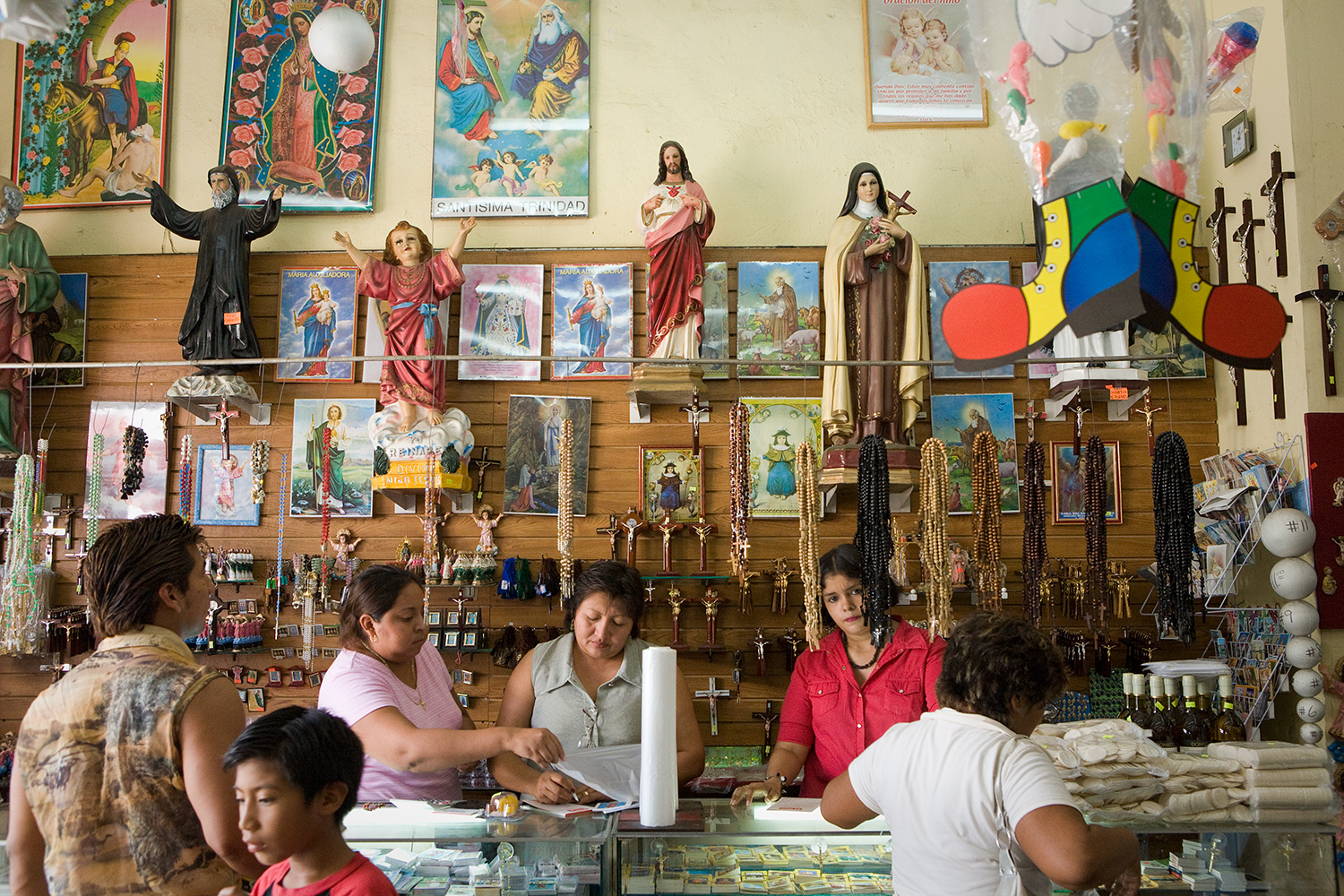  A Christian goods shop in Mérida.  