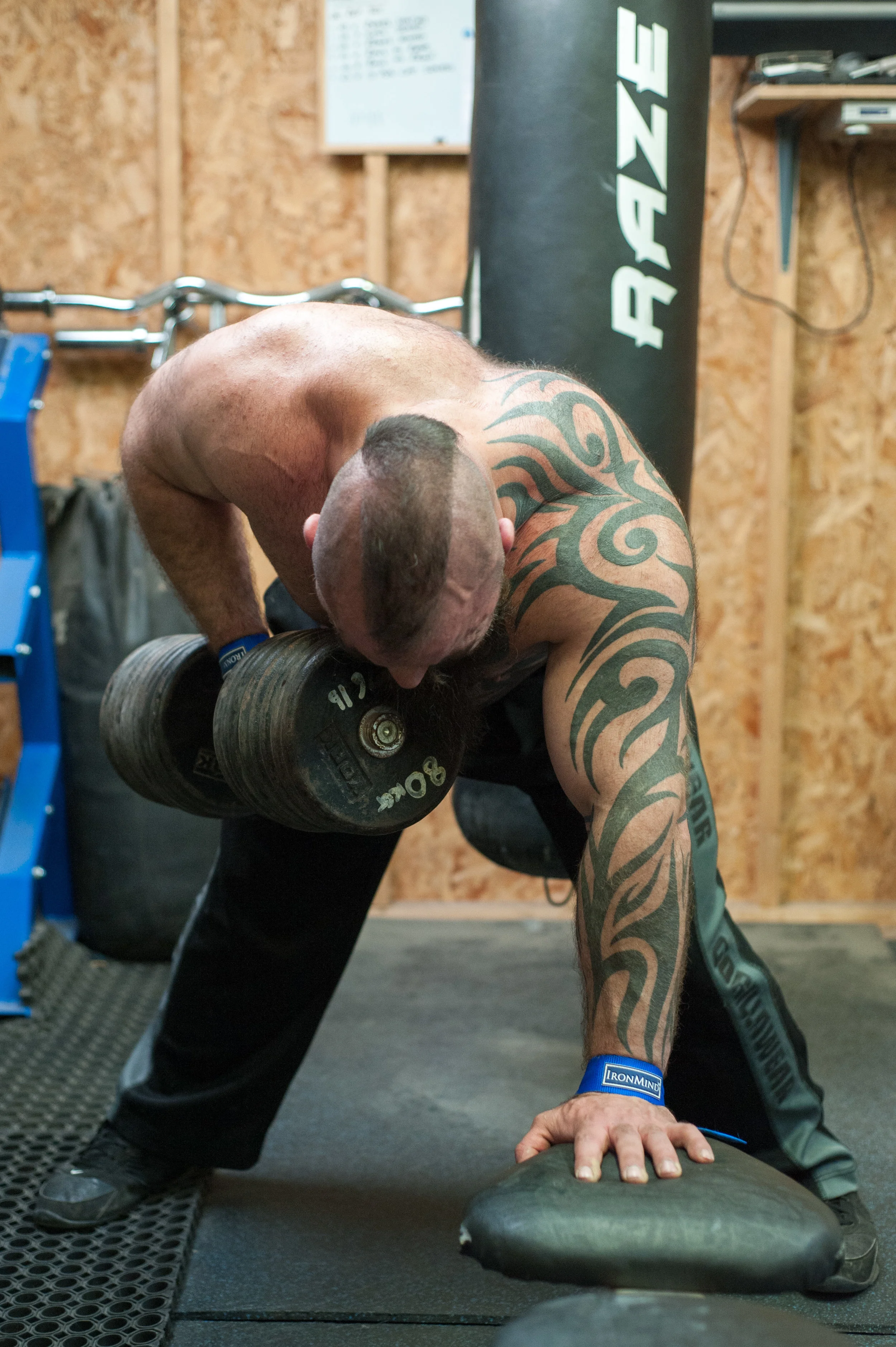  Each part of the body is trained. 