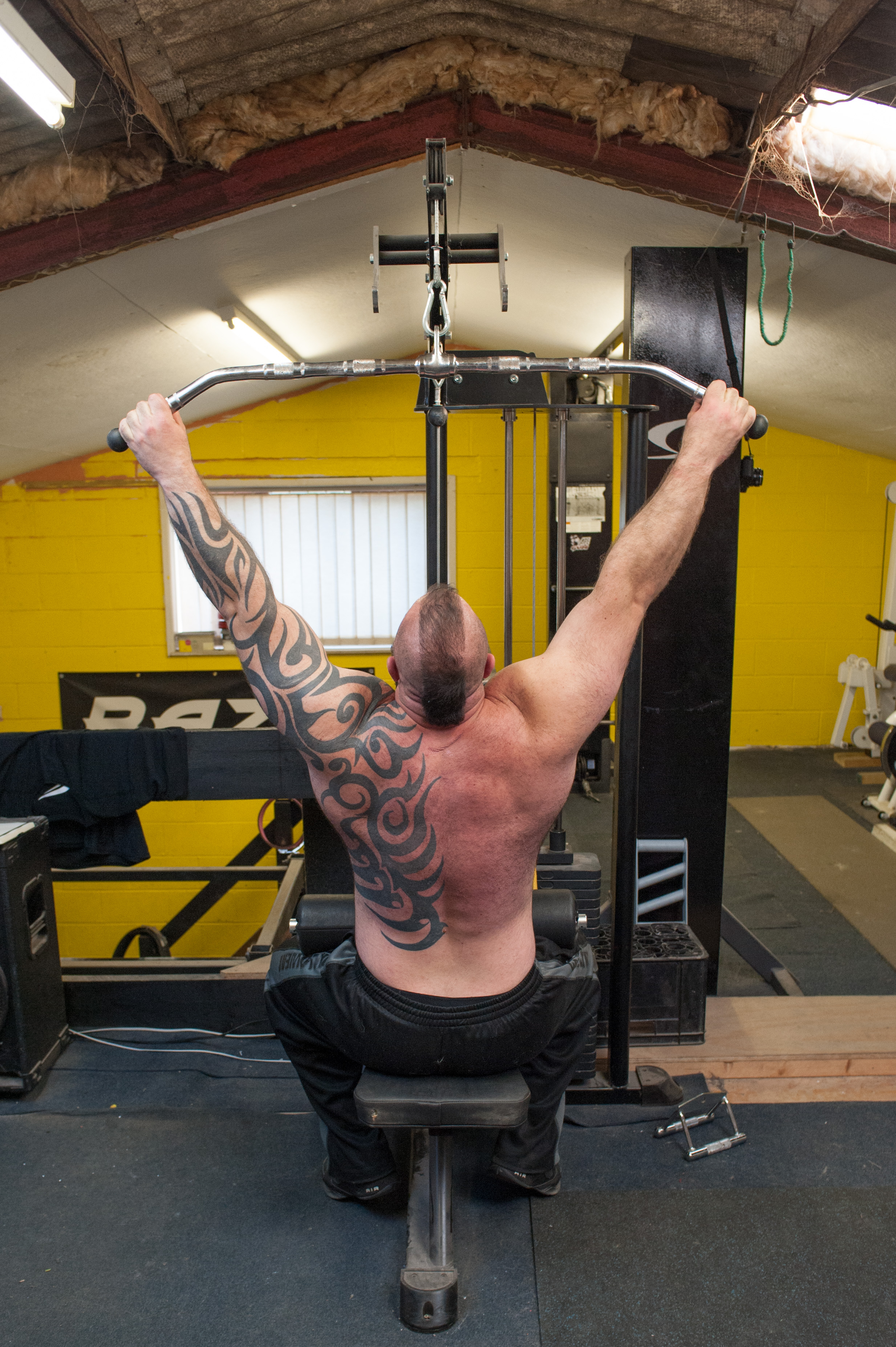  Assistance work is added after the main compound lifts. 