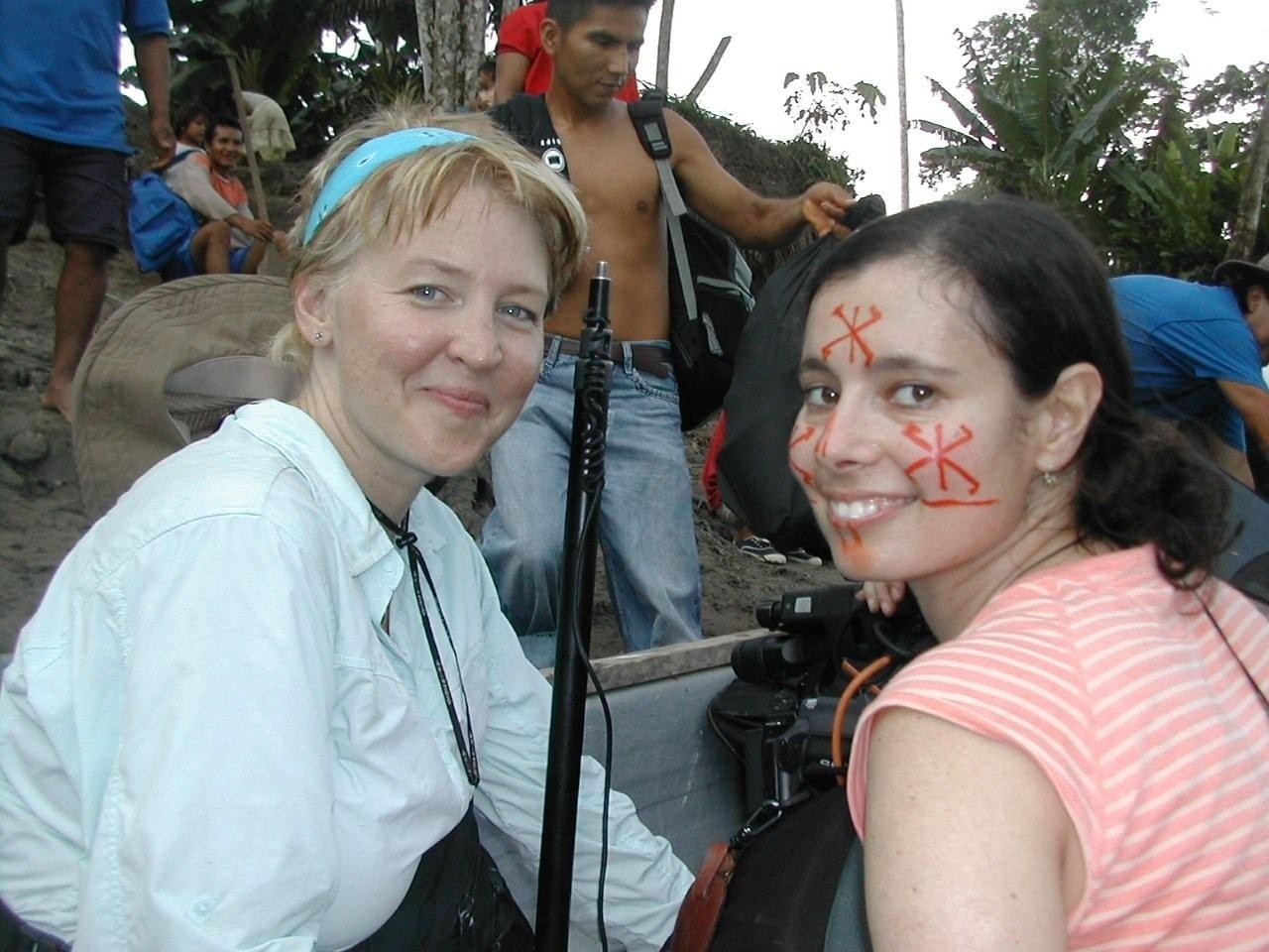 Francine and Laurel in Ecuador, 2007