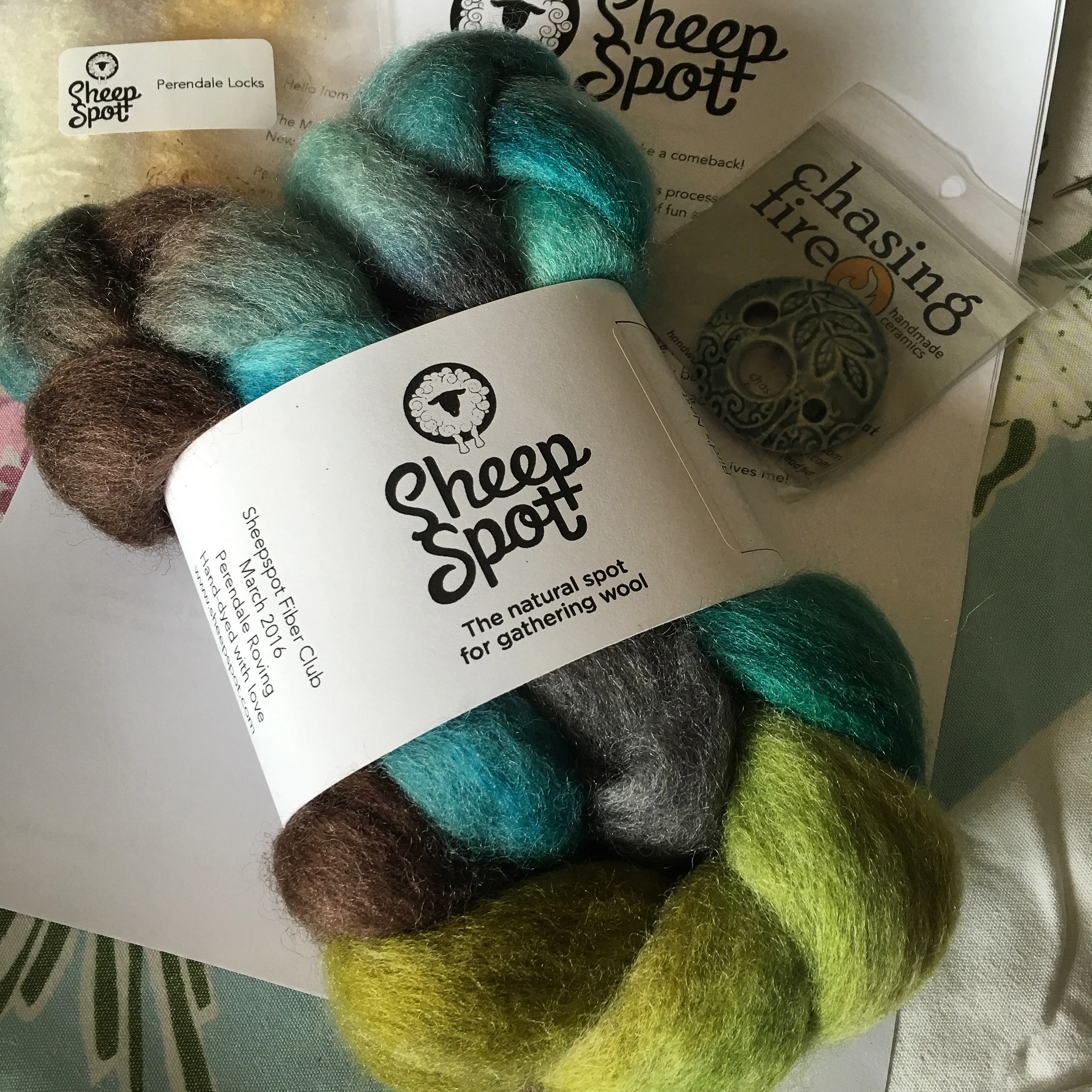Fifth Installment: Perendale Roving