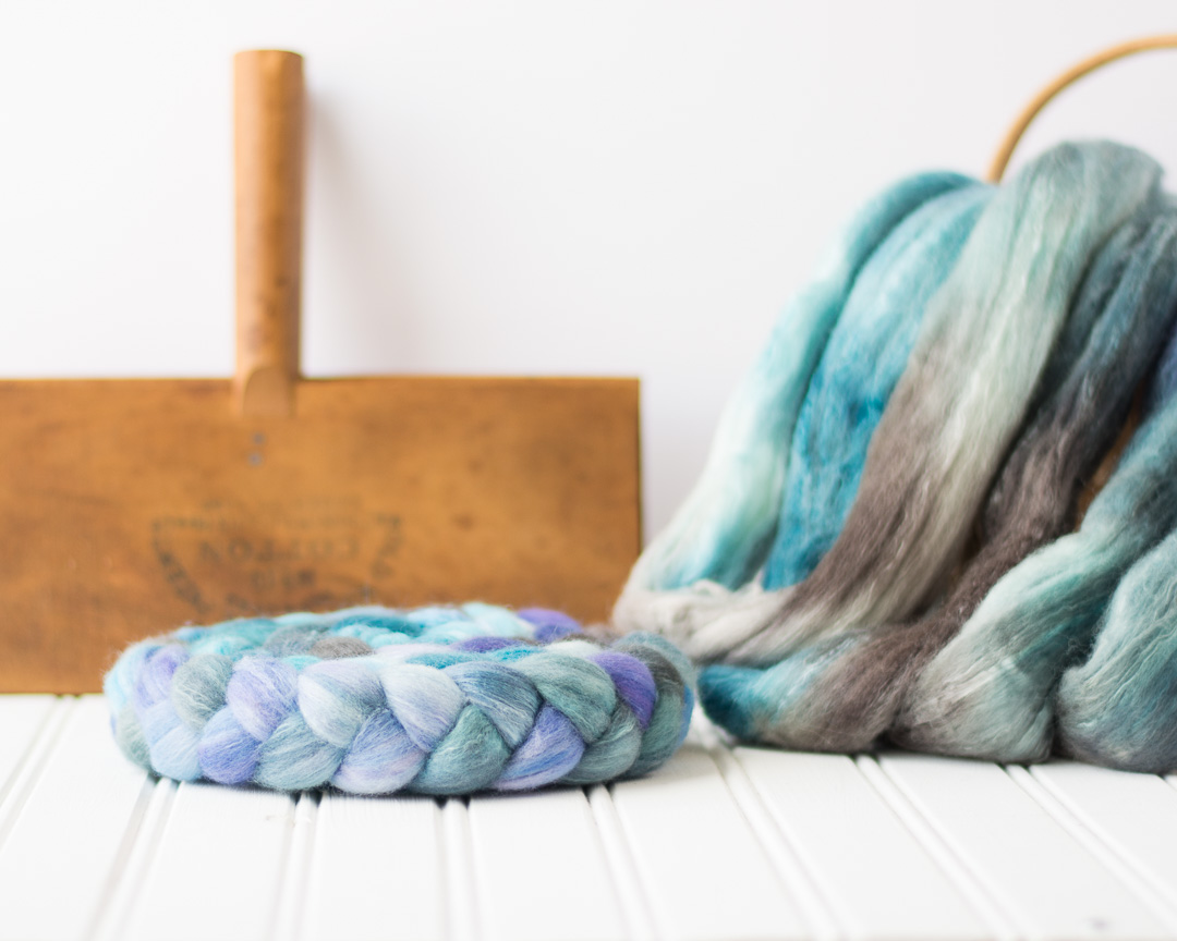 Spinning wool/silk blends with confidence — Sheepspot