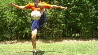 Soccer Freestyle Tricks Tutorial: Toe Bounce #soccer #futebol