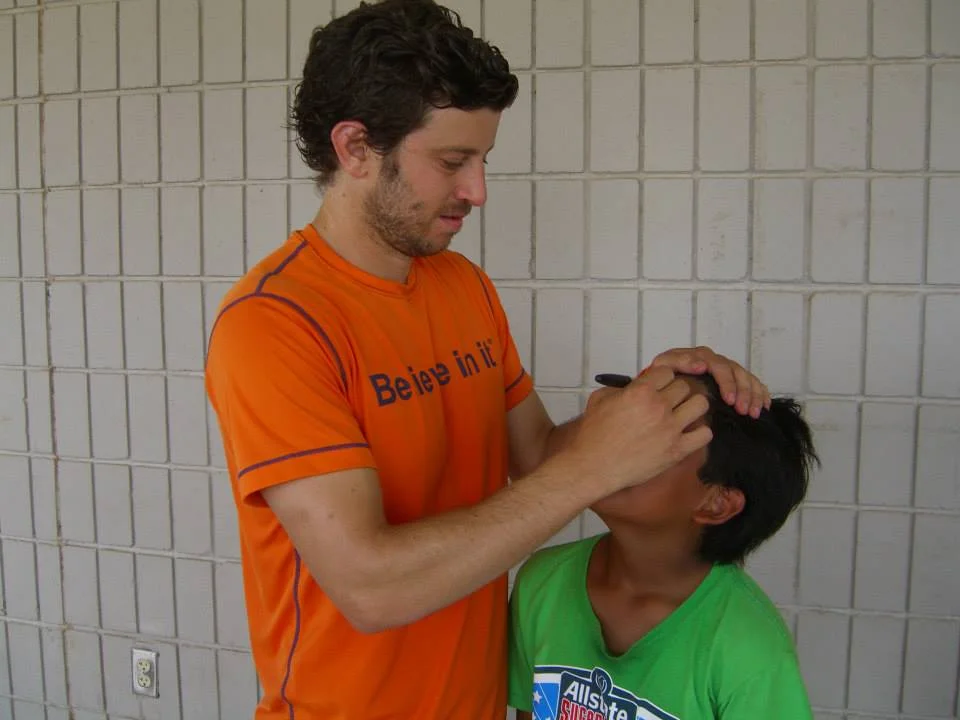 I love signing foreheads!