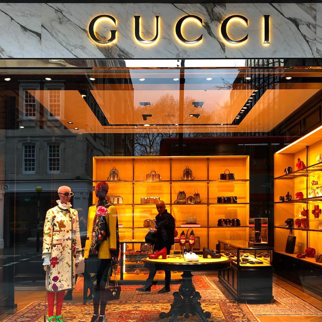 the first gucci store