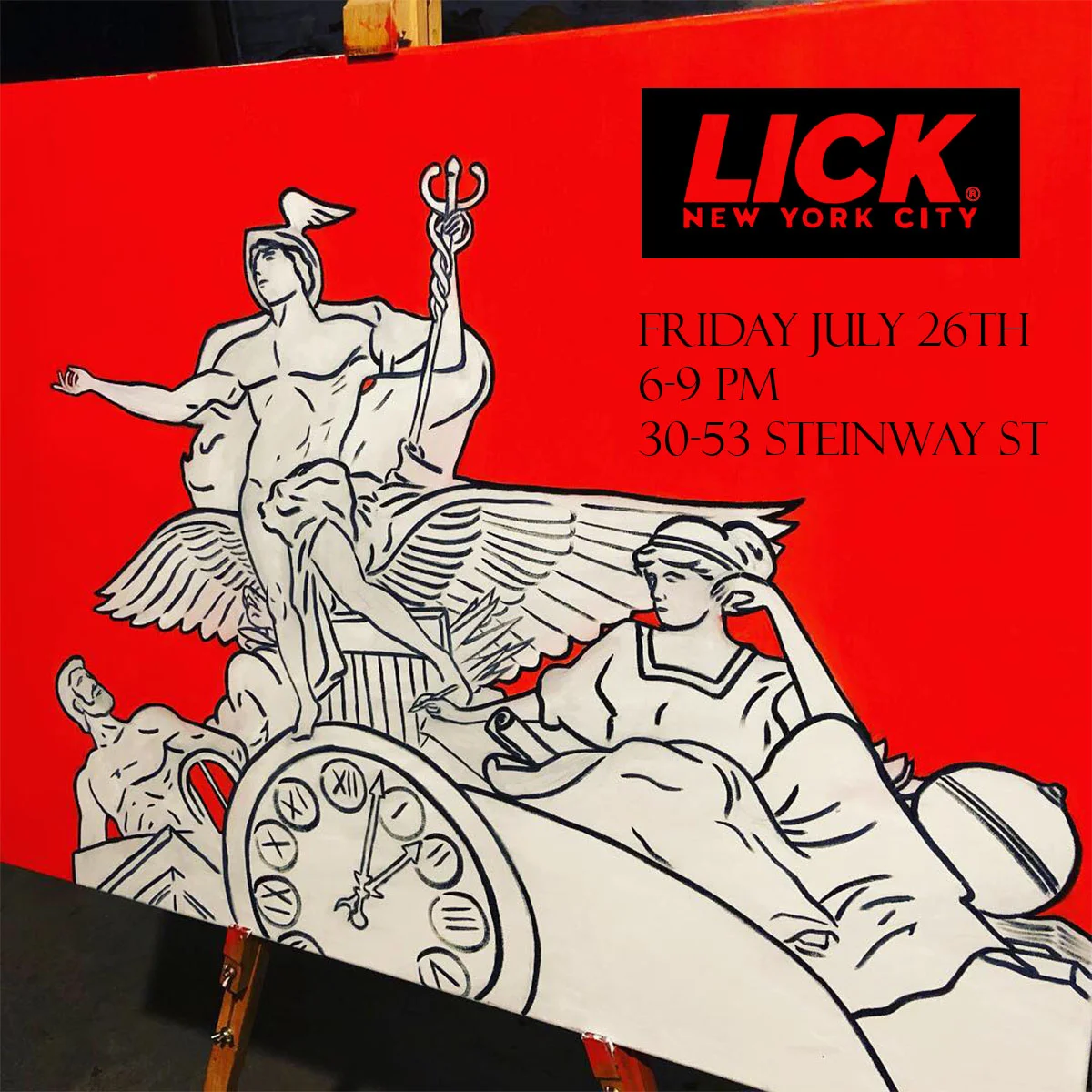 LICK NYC Art Exhibit "Queens Universe"