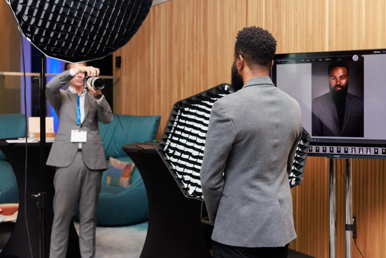 tradeshow conference headshot booth washington dc