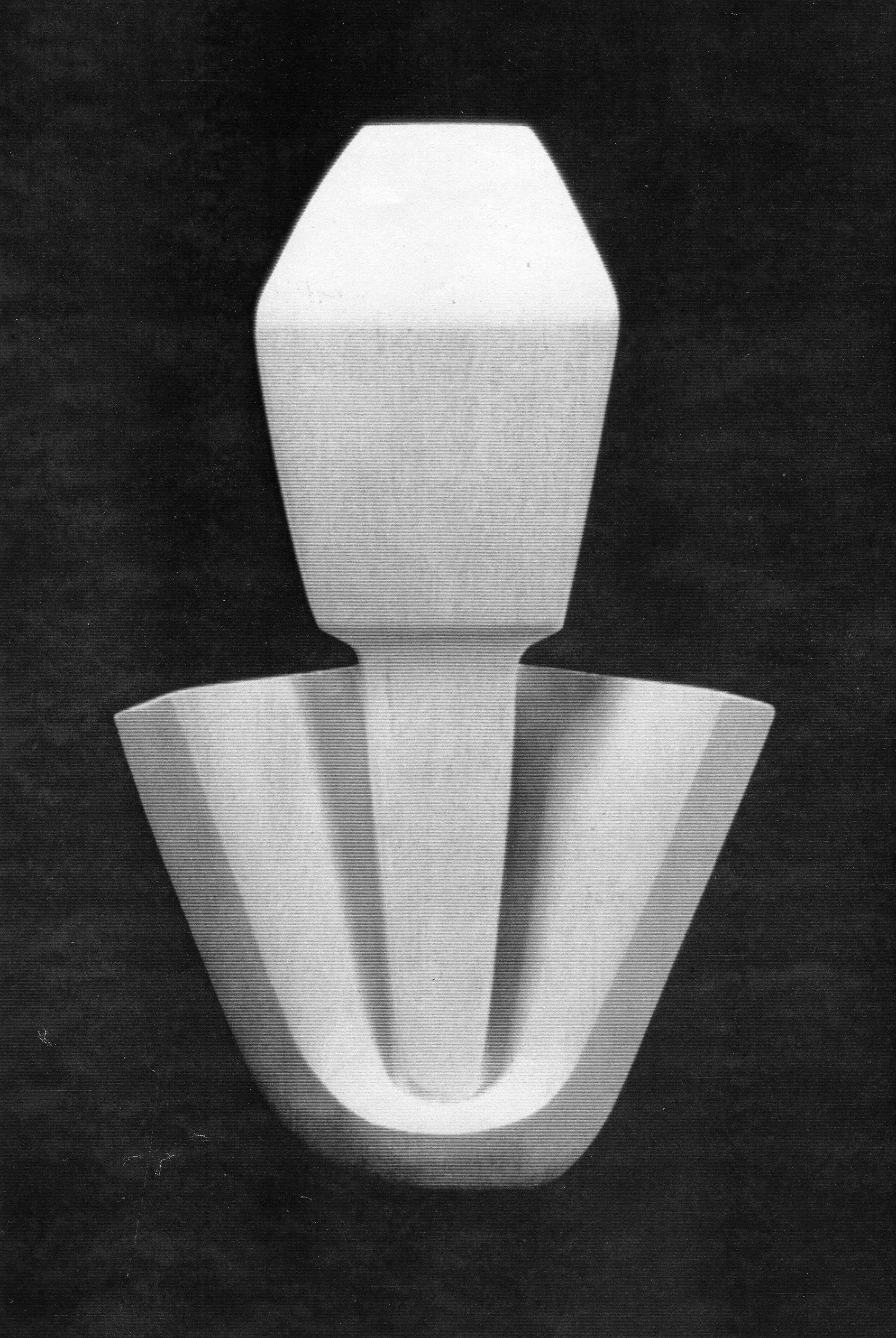 Scribe / Limestone / 30H x 17W x12 D