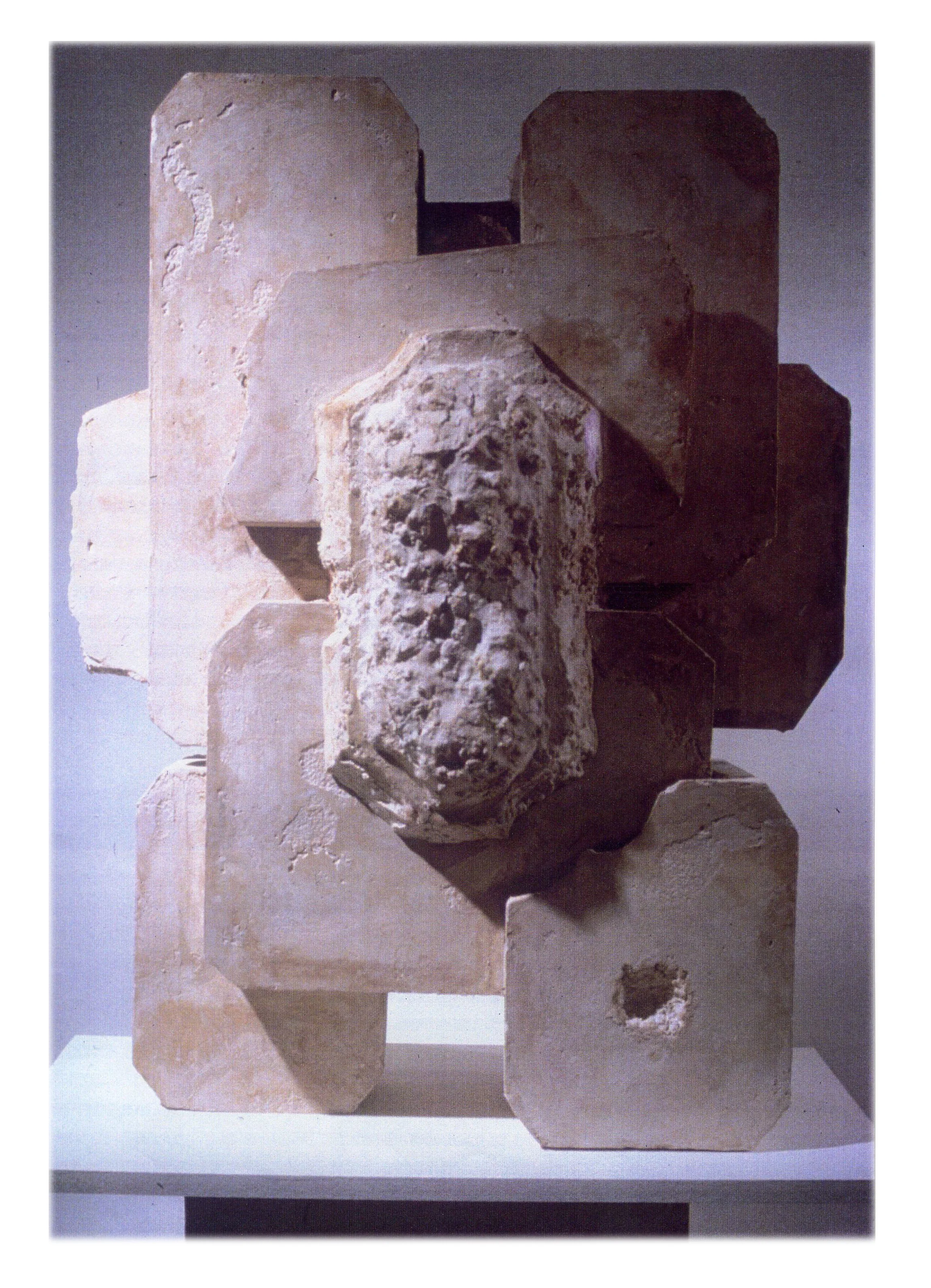 Slab Composition/Polystyrene/ Paper Pulp 38x31x11