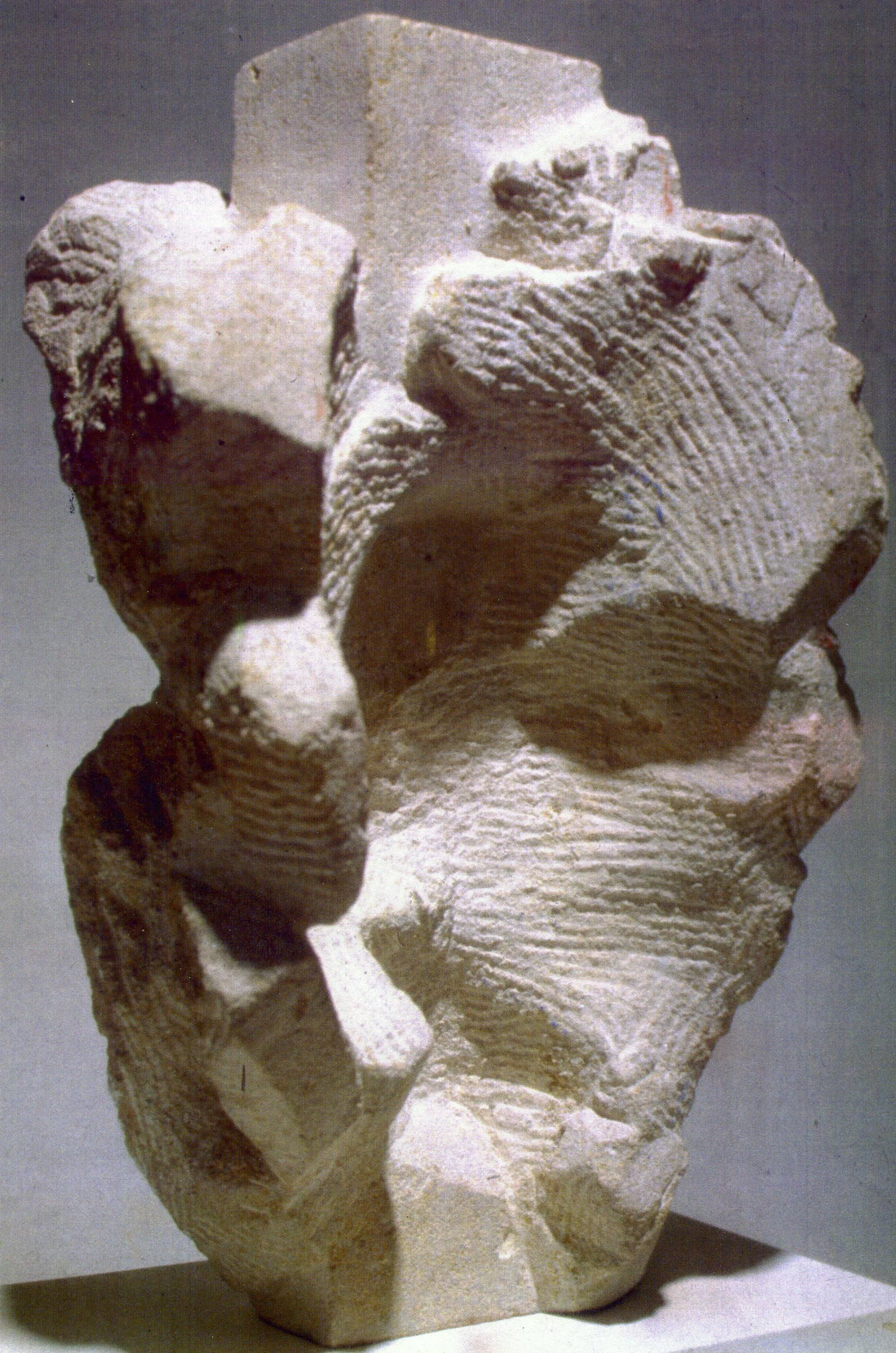 Grotto Carving / Limestone / 18x12x8