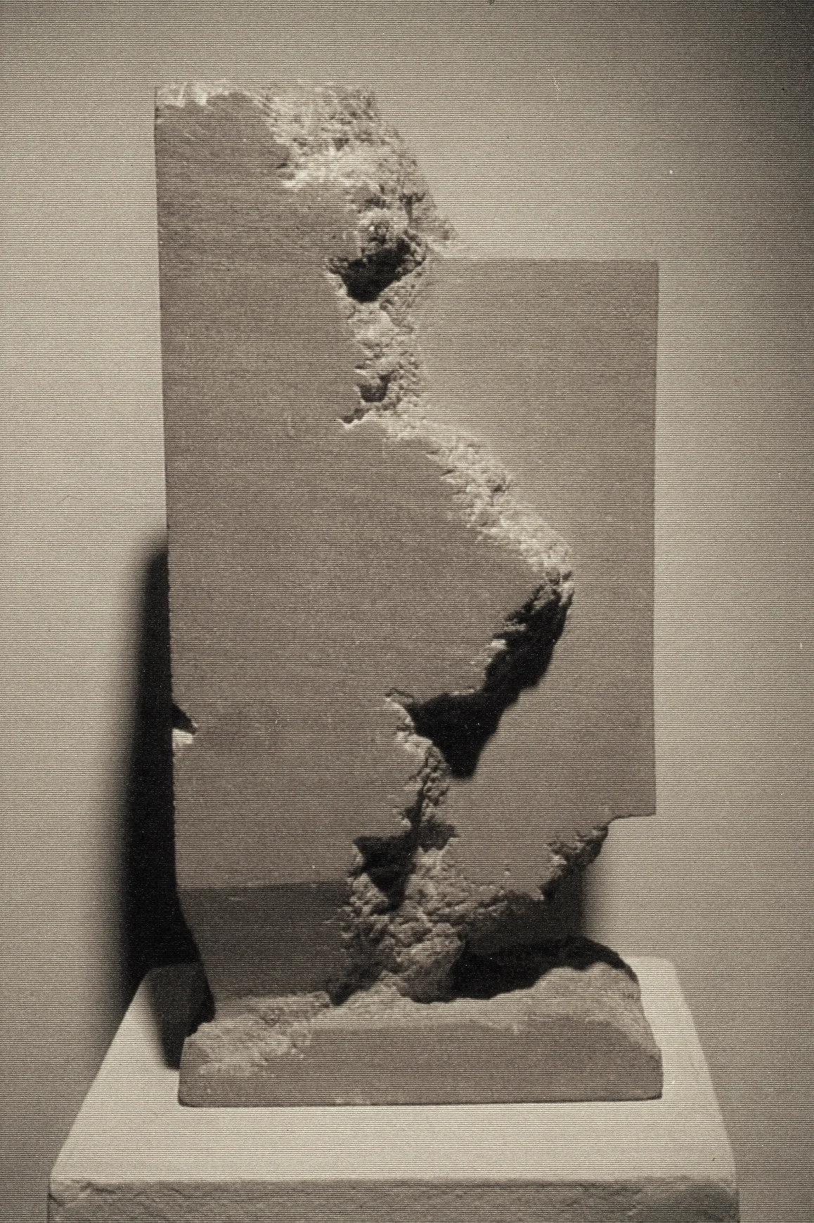 Slab Composition /Single Slab /Limestone/ 19.5 H x 9.5Wx 9.5D