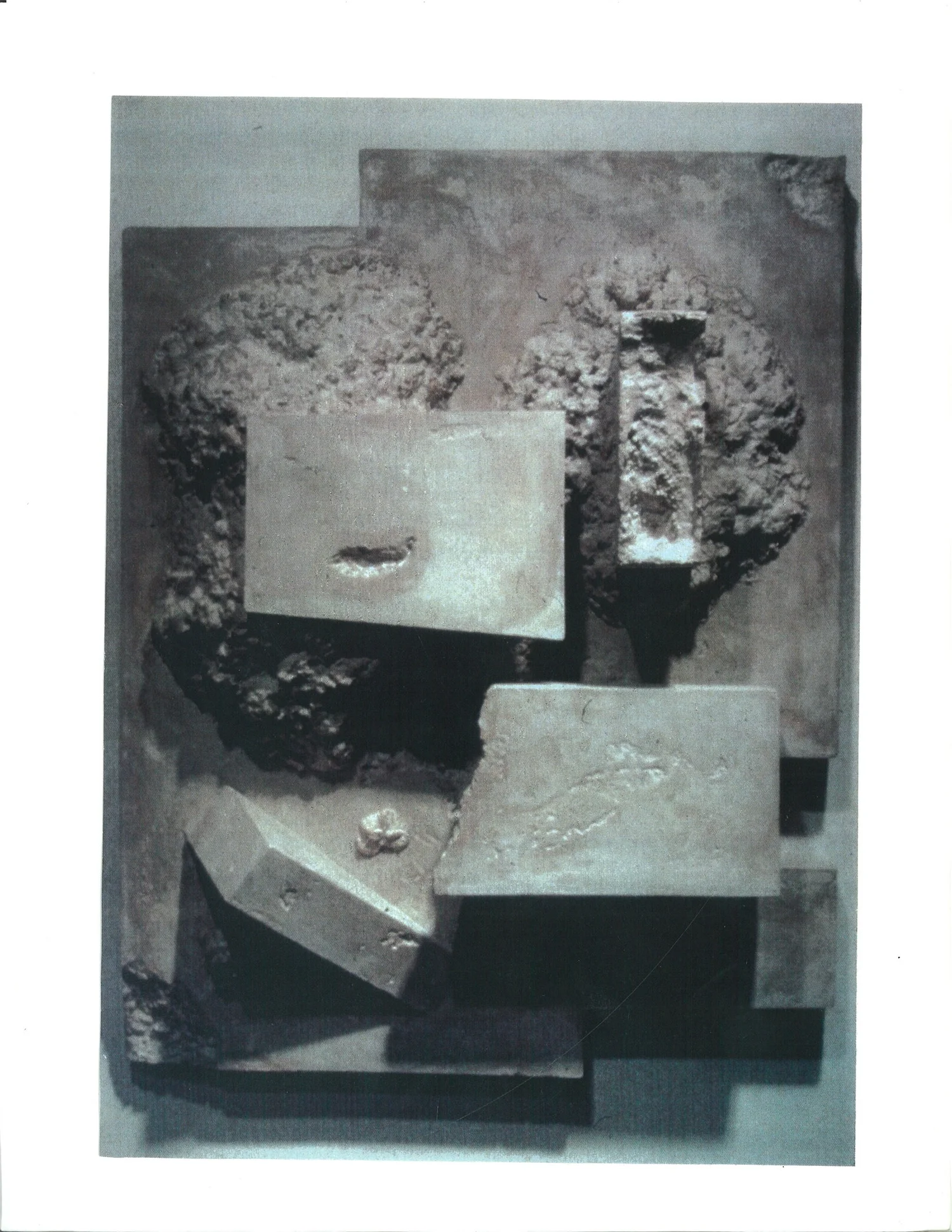 Wallscape Relief 37"H x 28"W x 13"D / Paper Fiber over Polystyrene