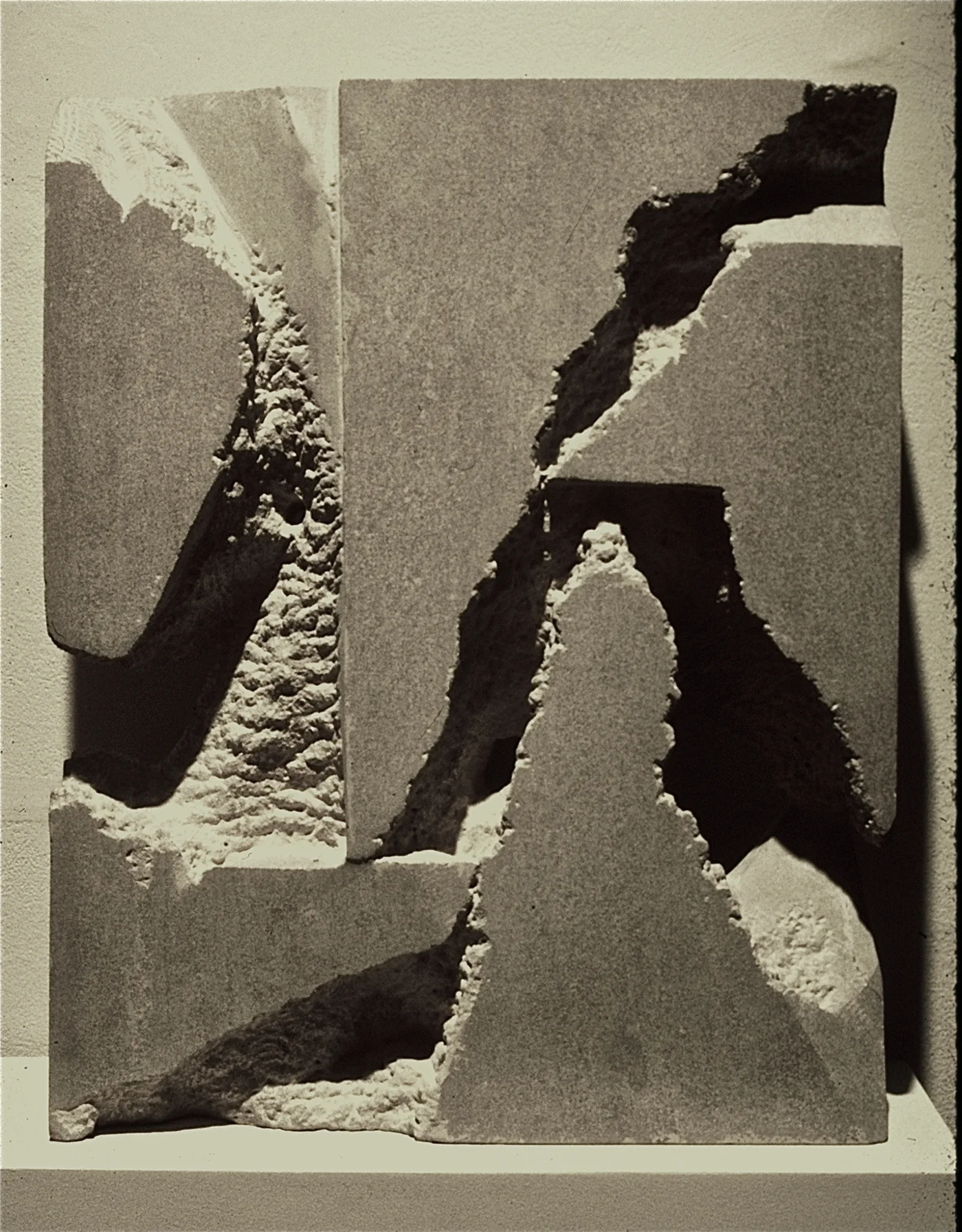 Cavern Forms Relief 24"H x !8"W x 5" D / Limestone